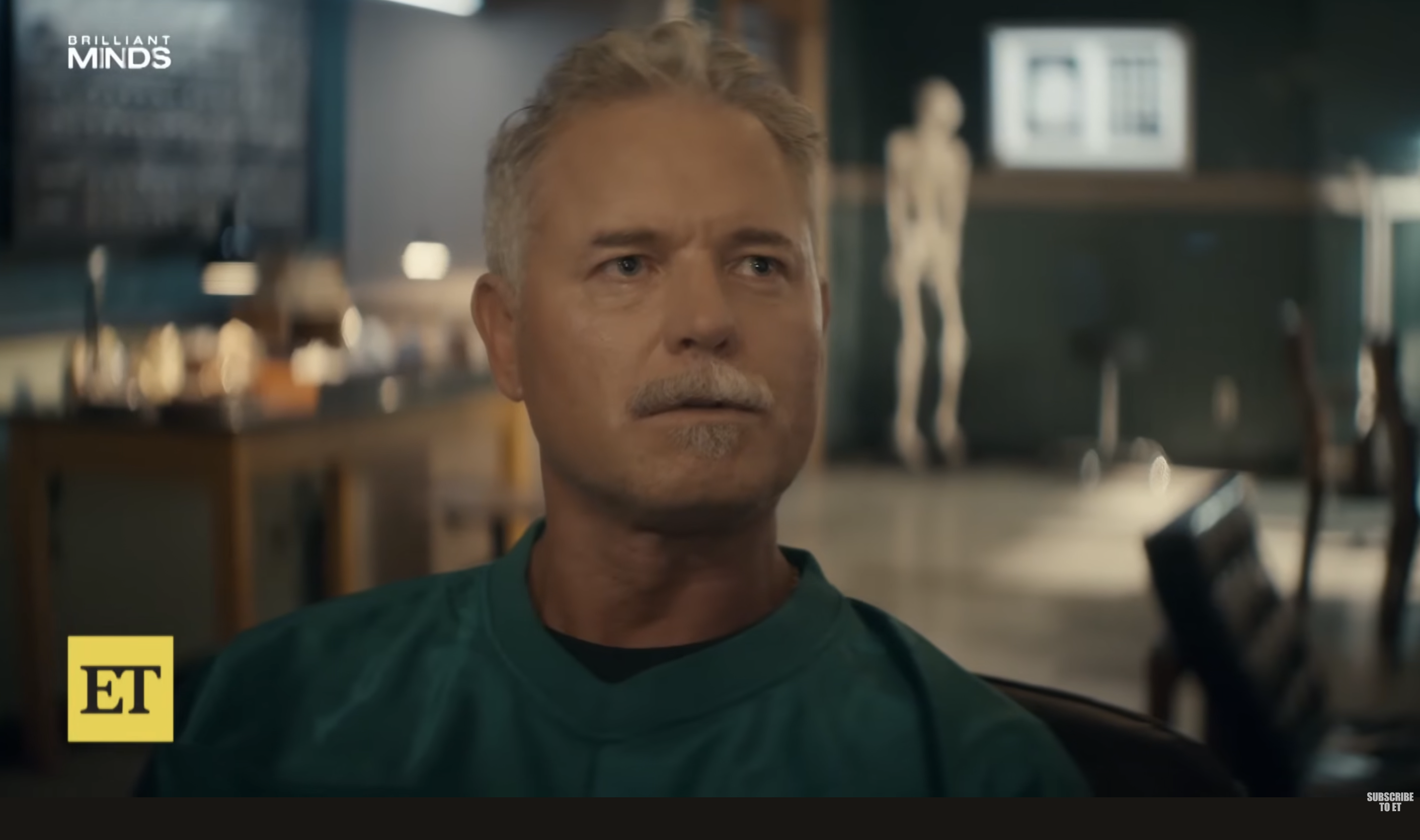 Eric Dane is seen in "Brilliant Minds," dated December 4, 2025 | Source: YouTube/EntertainmentTonight