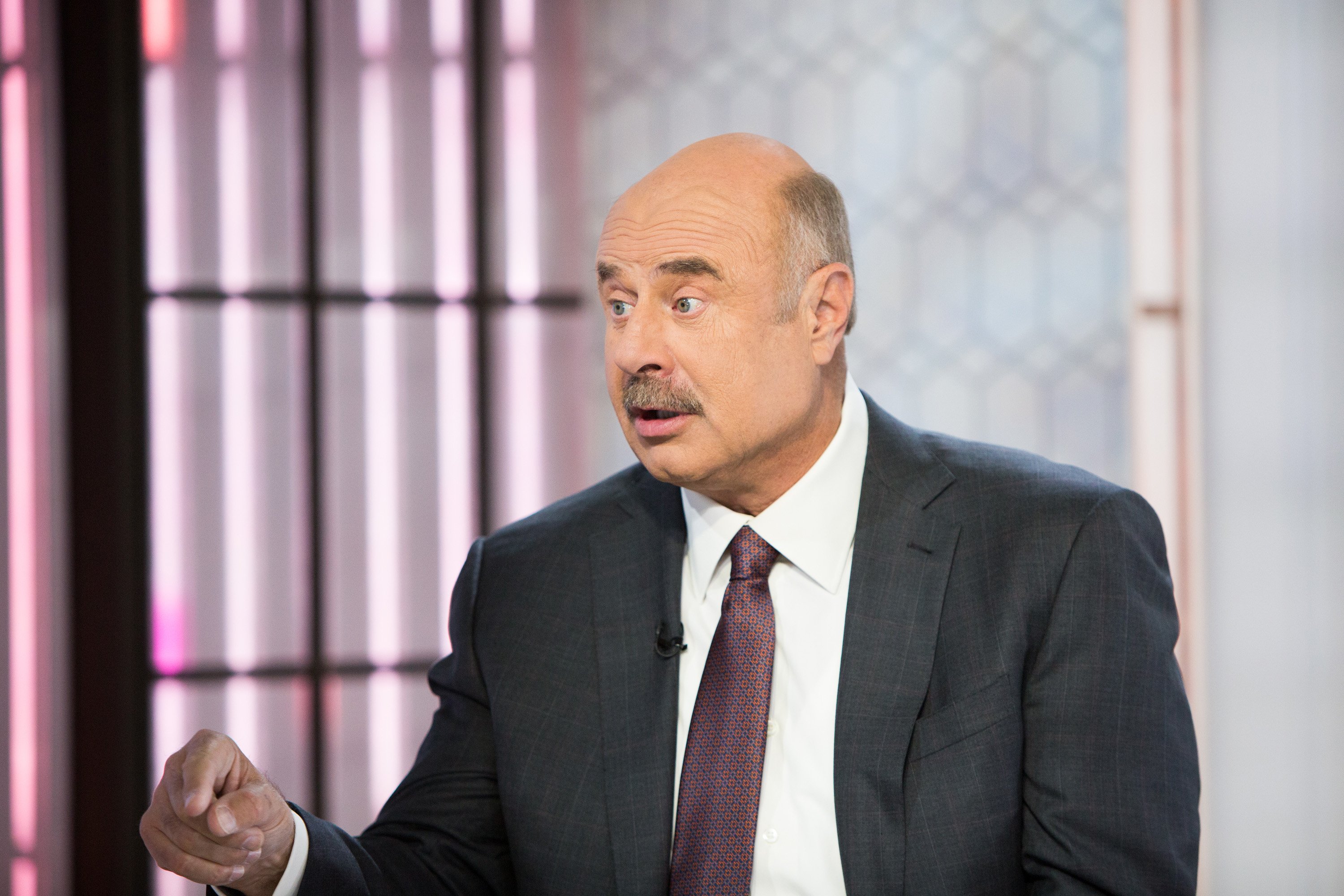 Television personality Dr. Phil McGraw during an appearance on the "Today" show Season 66 on October 26, 2017 | Source: Getty Images
