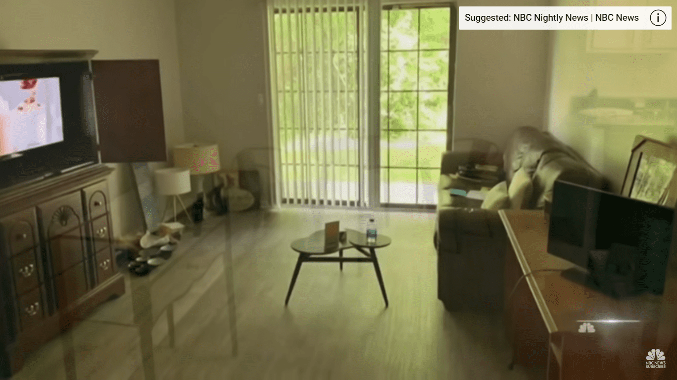 LaShenda Williams' new apartment | Photo : Youtube.com/NBCNews
