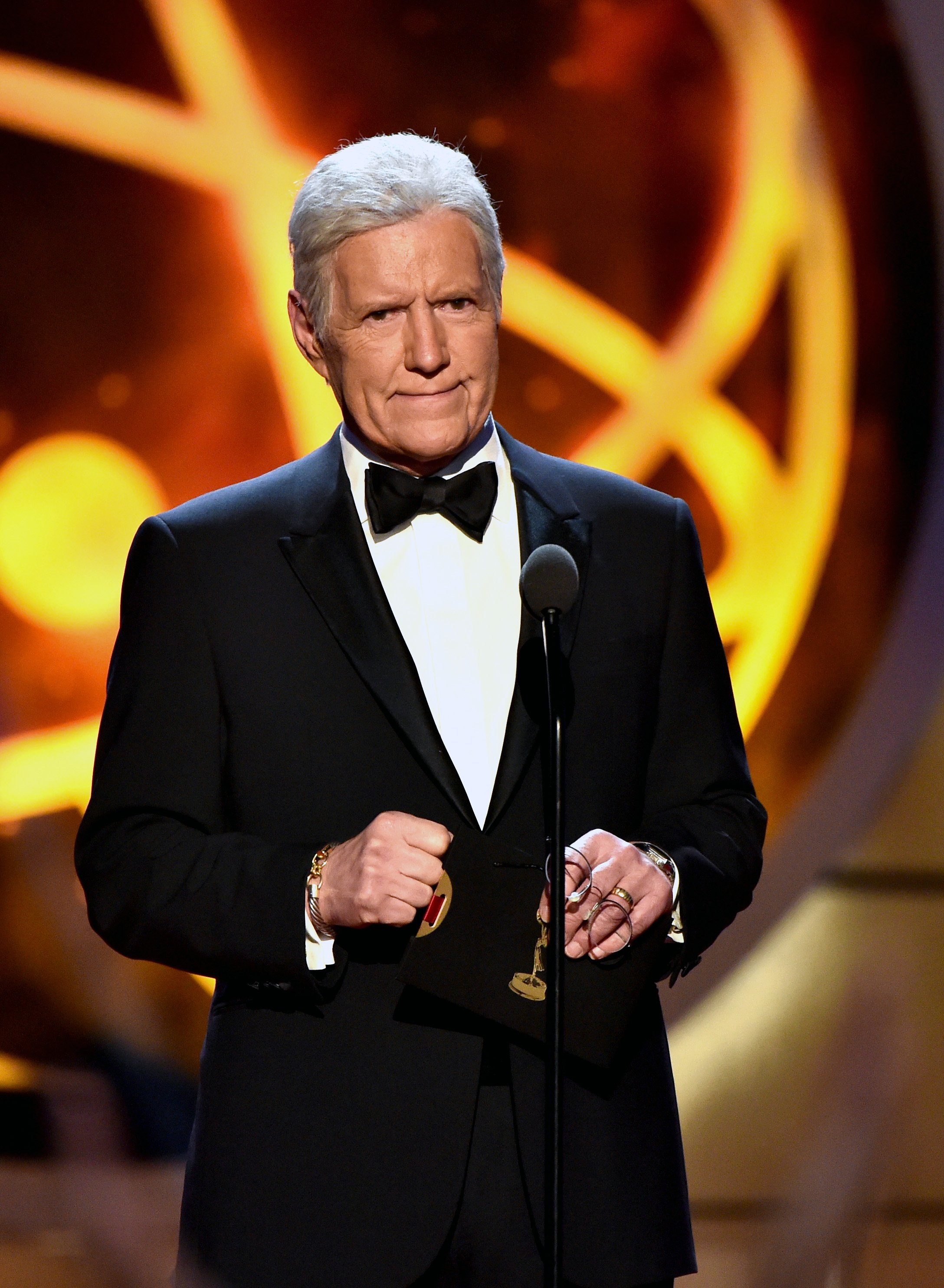 Alex Trebek attend the 46th annual Daytime Emmy Awards on May 05, 2019, in Pasadena, California. | Source: Getty Images.