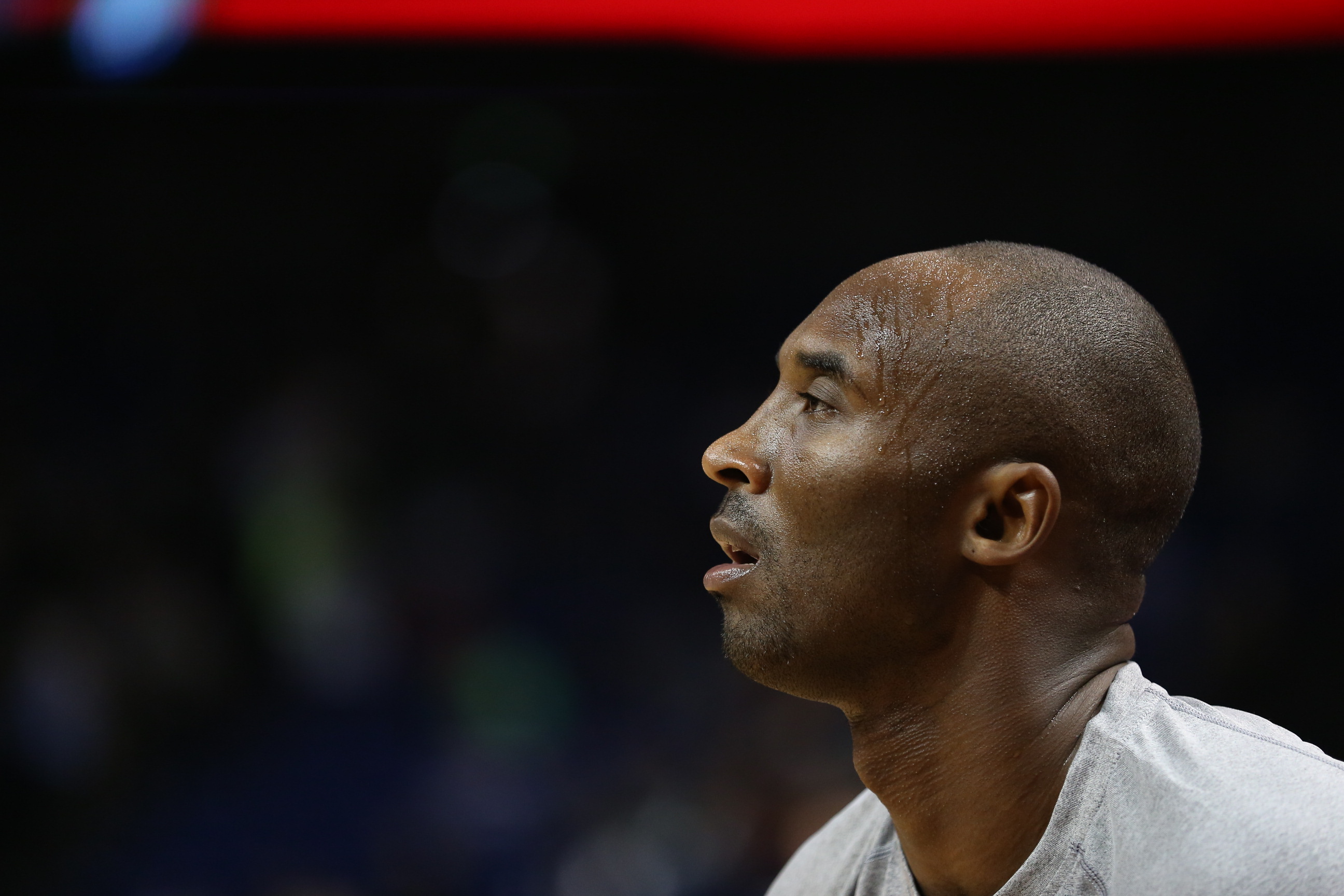 Kobe Bryant during the 2013 Global Games at the Mercedes-Benz Arena in Shanghai, China, on October 18. | Source: Getty Images