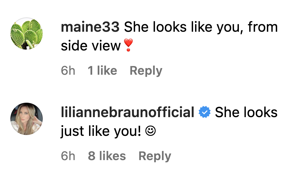 Screenshot of comments on Brooke Shields' Instagram post. | Source: Instagram/BrookeShields