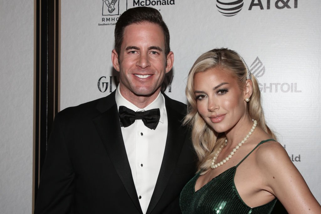  Reality TV Personalities Tarek El Moussa (L) and Heather Rae Young (R) attend the Give Easy event hosted by Ronald McDonald House Los Angeles at Avalon Hollywood | Photo: Getty Images