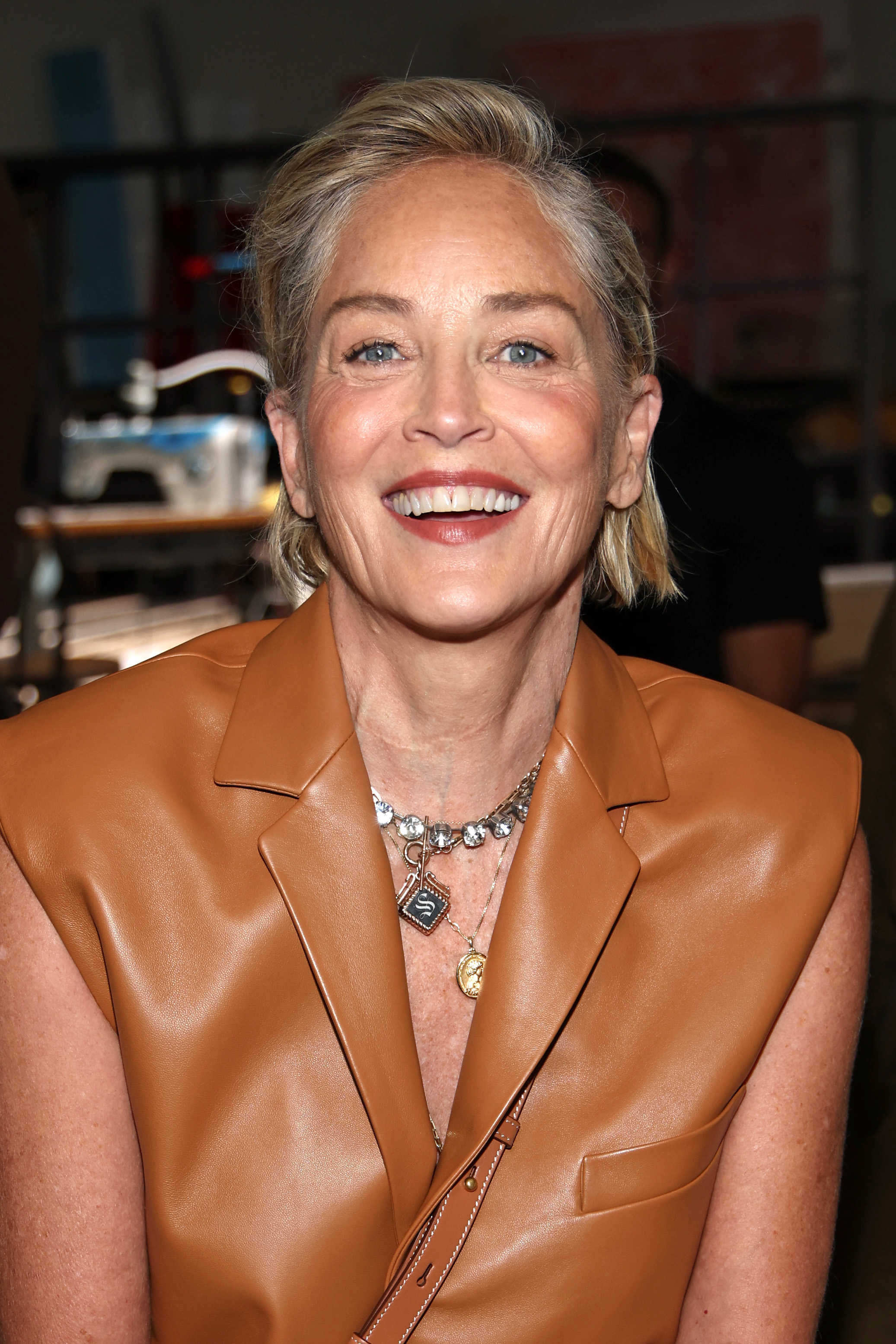 Sharon Stone on September 22, 2023, in Milan, Italy. | Source: Getty Images