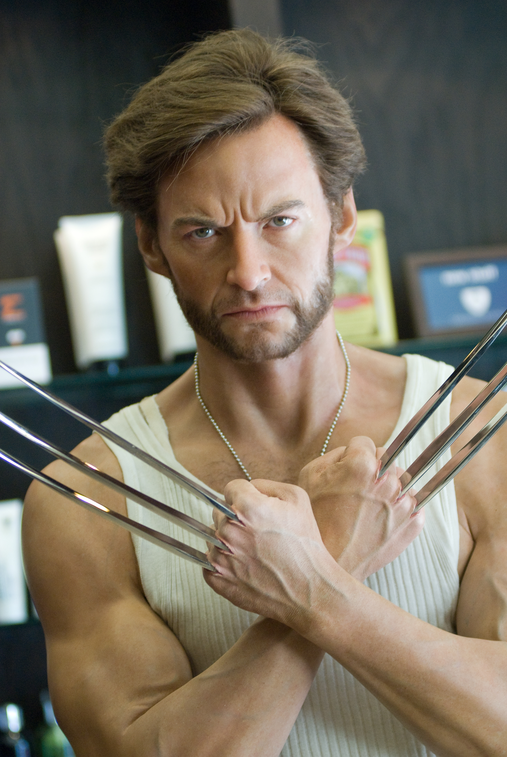 The Madame Tussauds Wolverine figure in Washington, DC on August 27, 2009 | Source: Getty Images