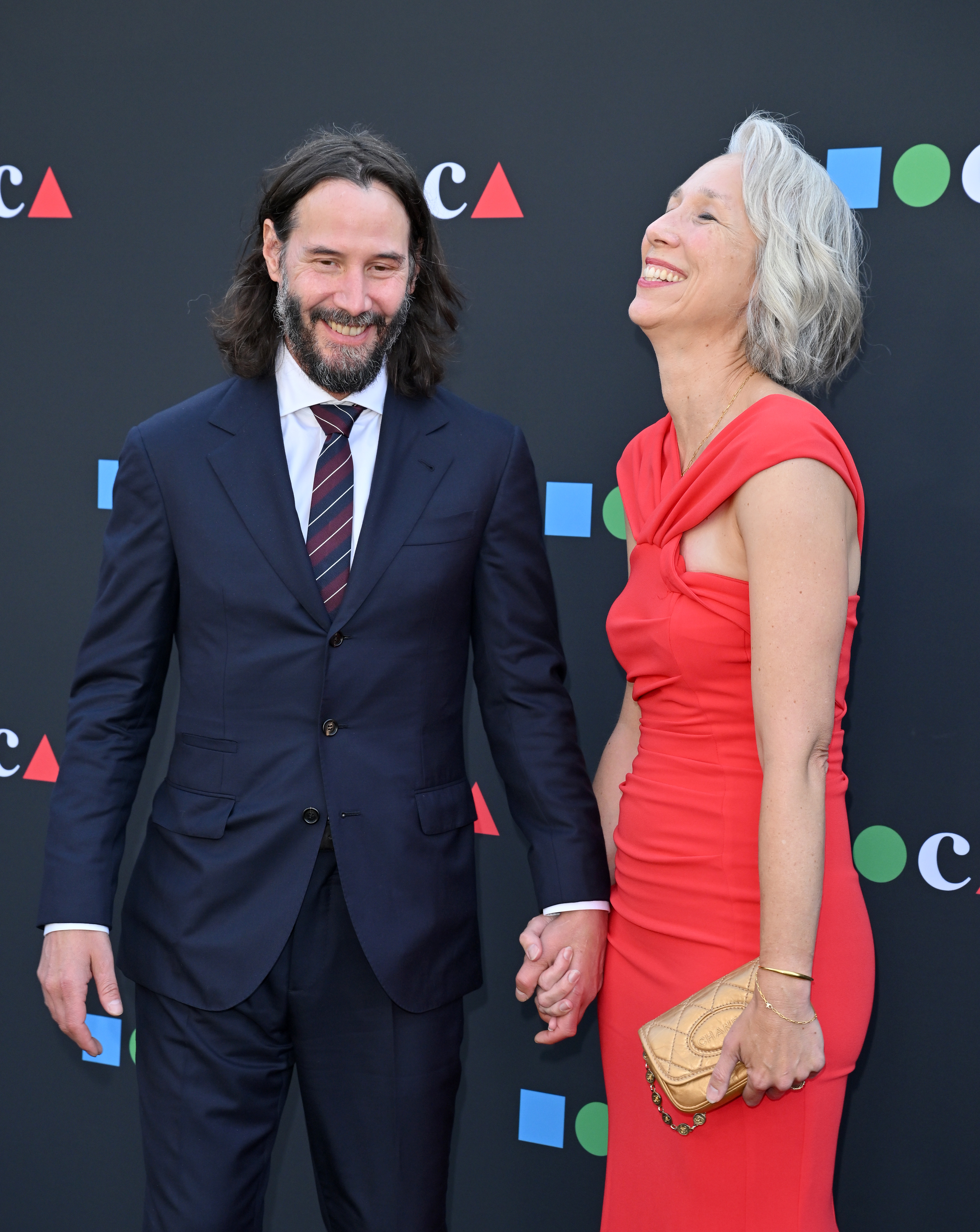 Keanu Reeves and Alexandra Grant at the MOCA Gala in Los Angeles in 2022 | Source: Getty Images