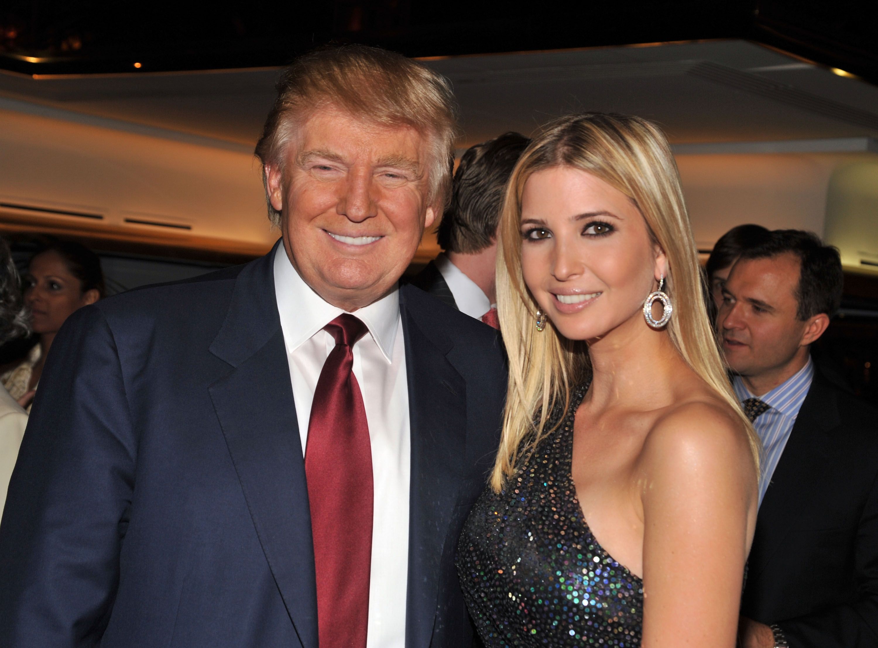 Donald Trump and Ivanka Trump attend the "The Trump Card: Playing to Win in Work and Life" book launch celebration at Trump Tower | Photo: Getty Images
