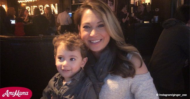Ginger Zee's son Adrian may be just two-years old but he's already been on his first date