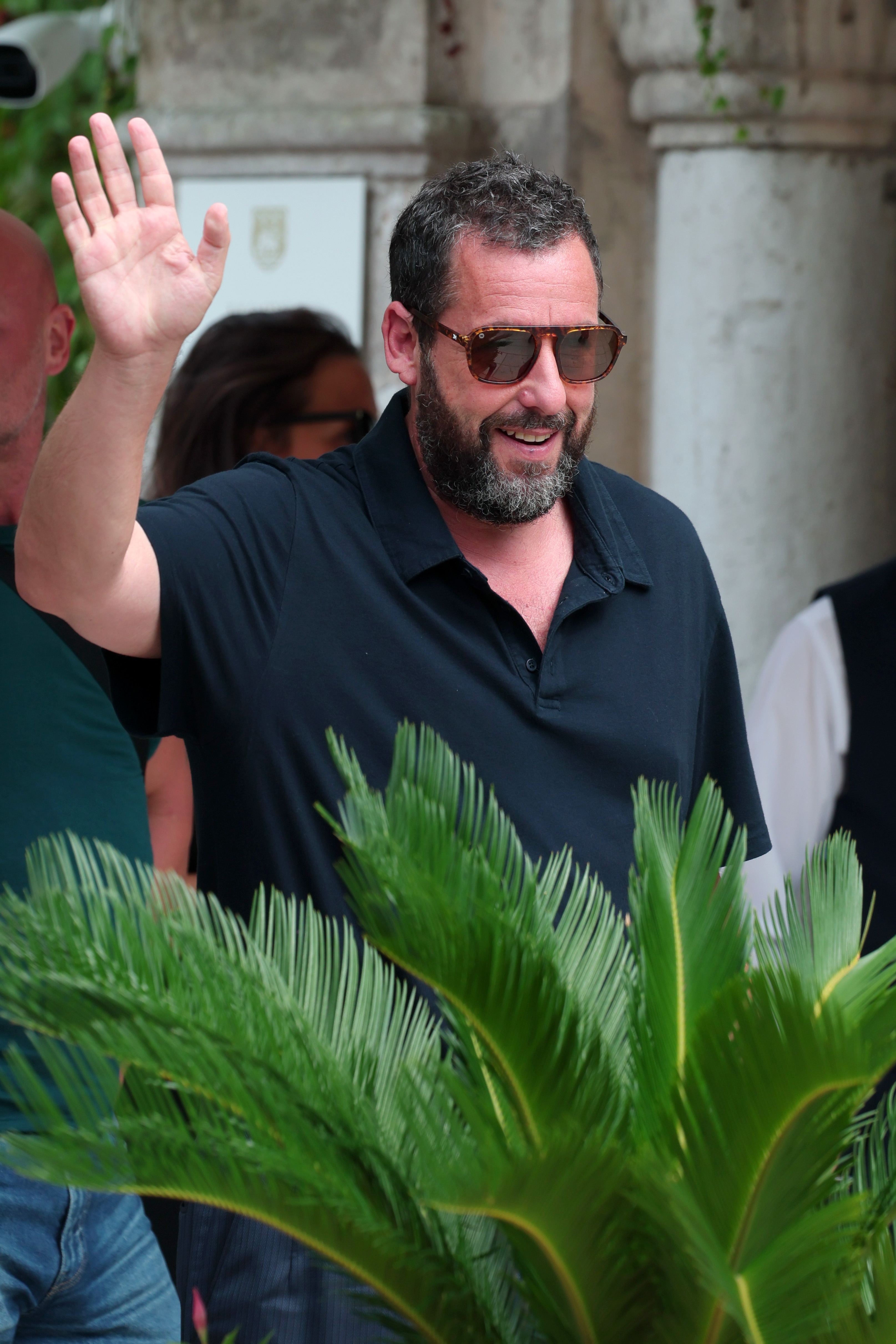 Adam Sandler at the 82nd Venice International Film Festival on August 27, 2025, in Italy. | Source: Getty Images
