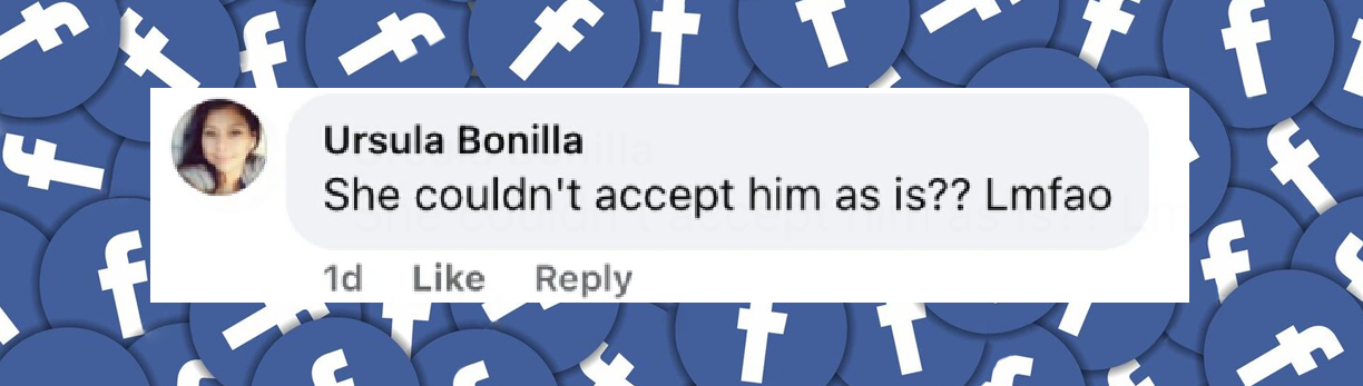 A netizen comments on Jeff Bezos' new look, dated July 2025 | Source: Facebook/E!News