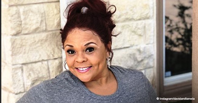 Tamela Mann rocks tight black maxi dress at Essence Festival after major weight loss