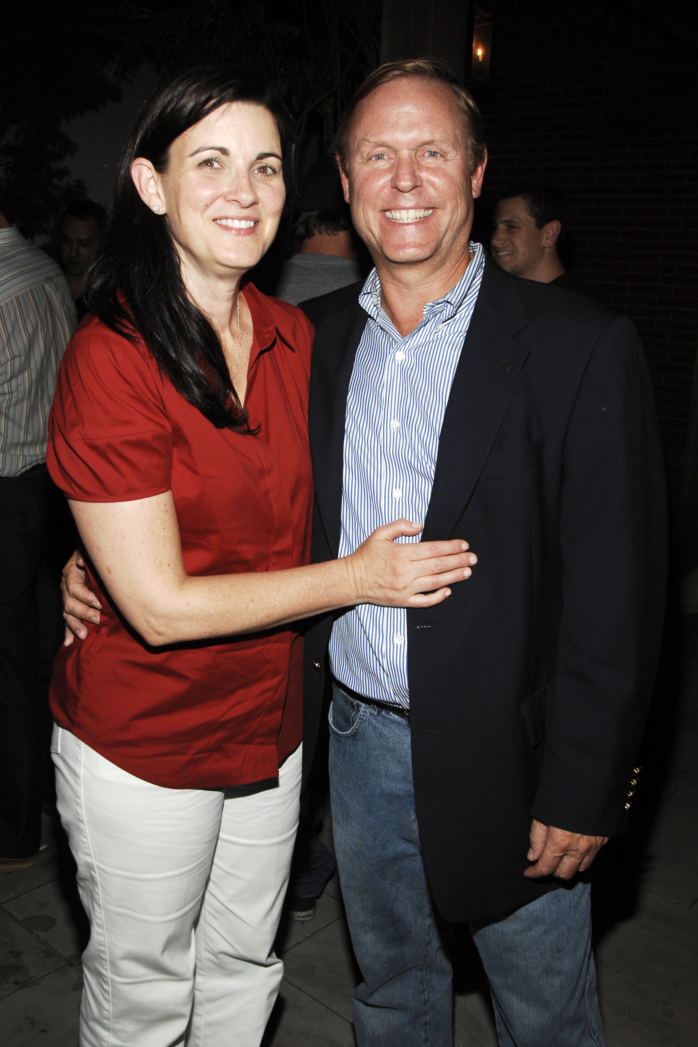 Kathleen Mara and Chris Mara attend the after party for "Transsiberian" at Soho Grand Hotel on July 8, 2008, in New York City. | Source: Getty Images