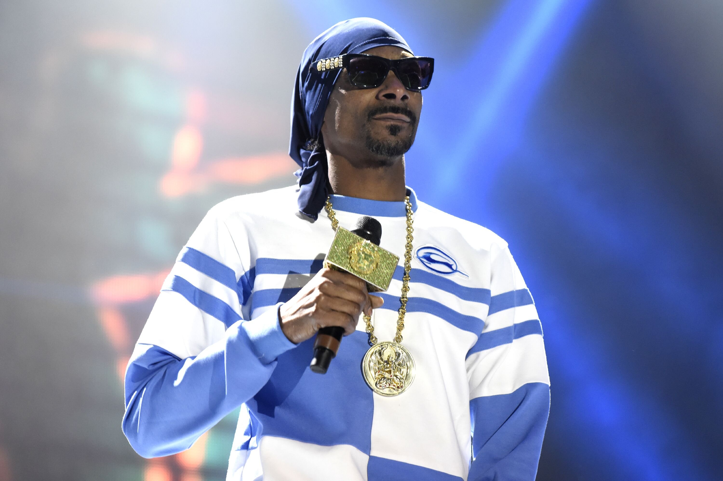 Snoop Dogg at a live performance | Source: Getty Images/GlobalImagesUkraine