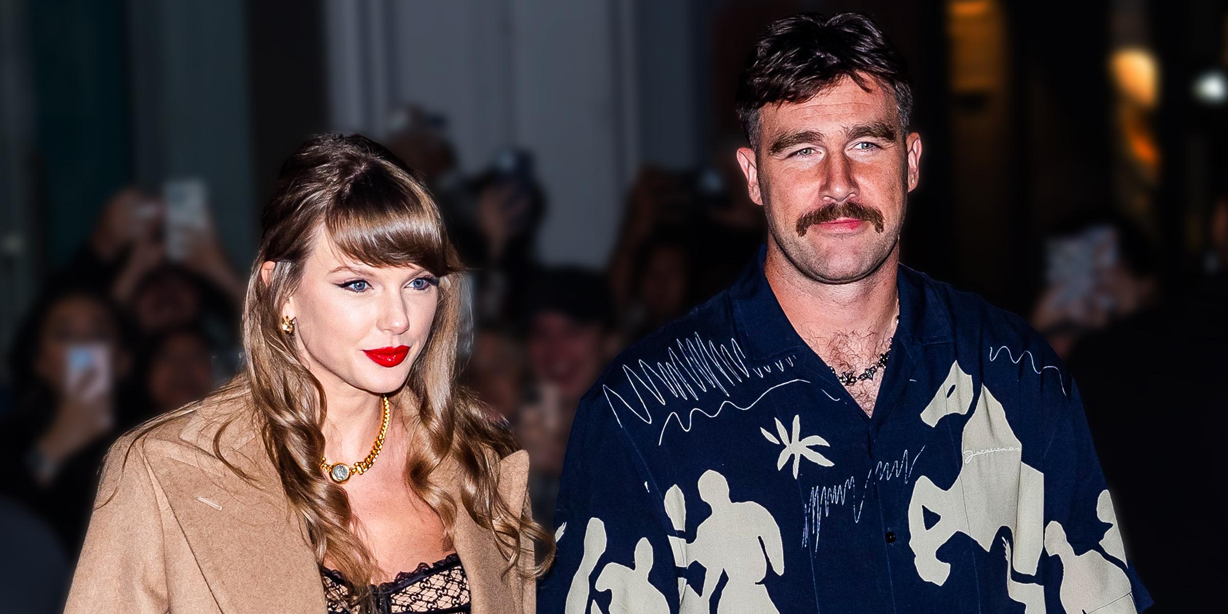 Taylor Swifts and Travis Kelce | Source: Getty Images