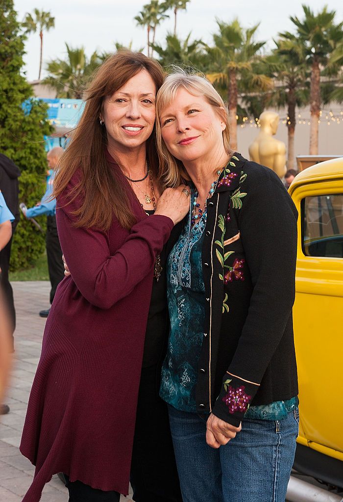  Mackenzie Phillips and Candy Clark at The Academy Of Motion Picture Arts And Sciences' screening Of "American Graffiti" in 2013 | Source: Getty Images