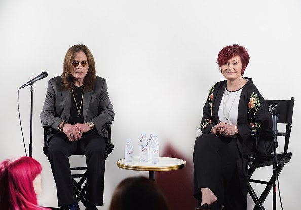Ozzy Osbourne and Sharon Osbourne at Ozzy Osbourne Announces "No More Tours 2" Final World Tour At Press Conference At His Los Angeles Home in Los Angeles | Photo: Getty Images