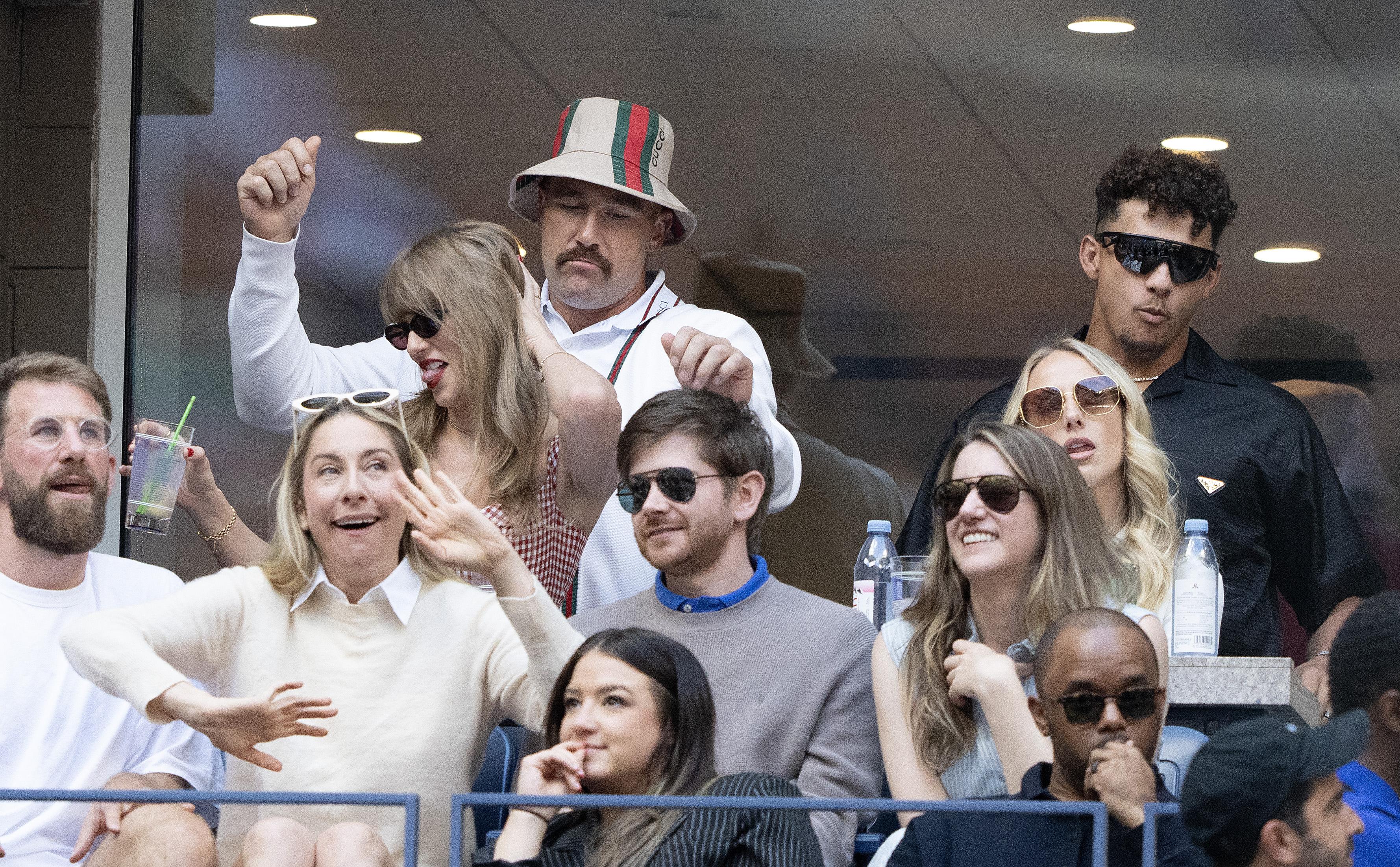 Taylor Swift and Travis Kelce at the 2024 US Open on September 8, 2024 | Source: Getty Images