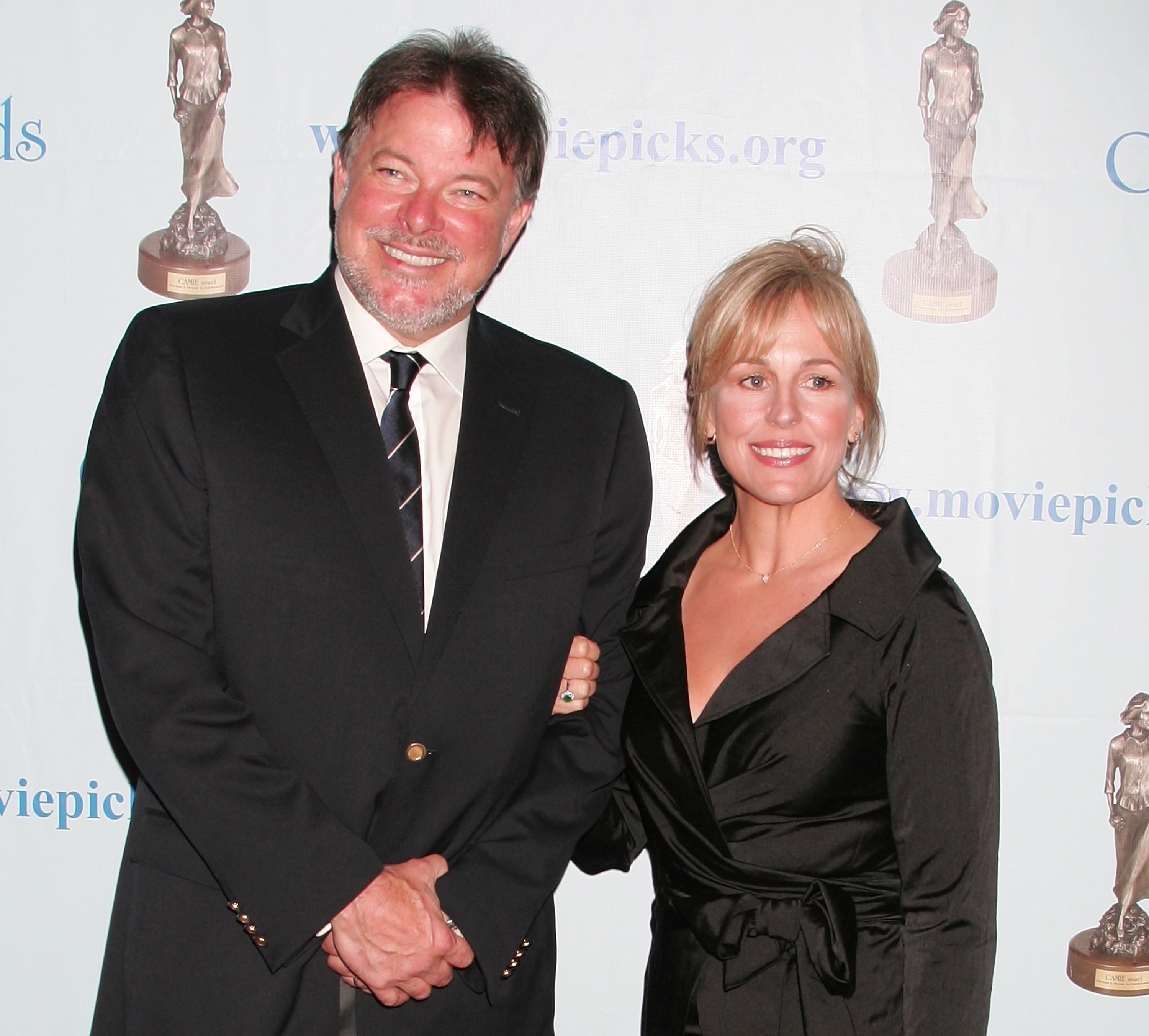 Jonathan Frakes and Genie Francis at the Camie Awards on May 3, 2008, in Beverly Hills, California. | Source: David Livingston/Getty Images