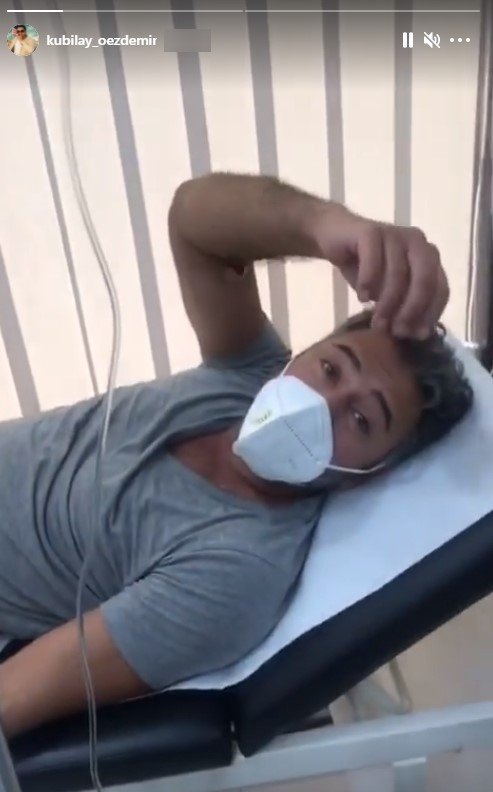 Kubilay Özdemir meldet sich aus dem Krankenhaus. I Quelle: instagram.com/kubilay_oezdemir