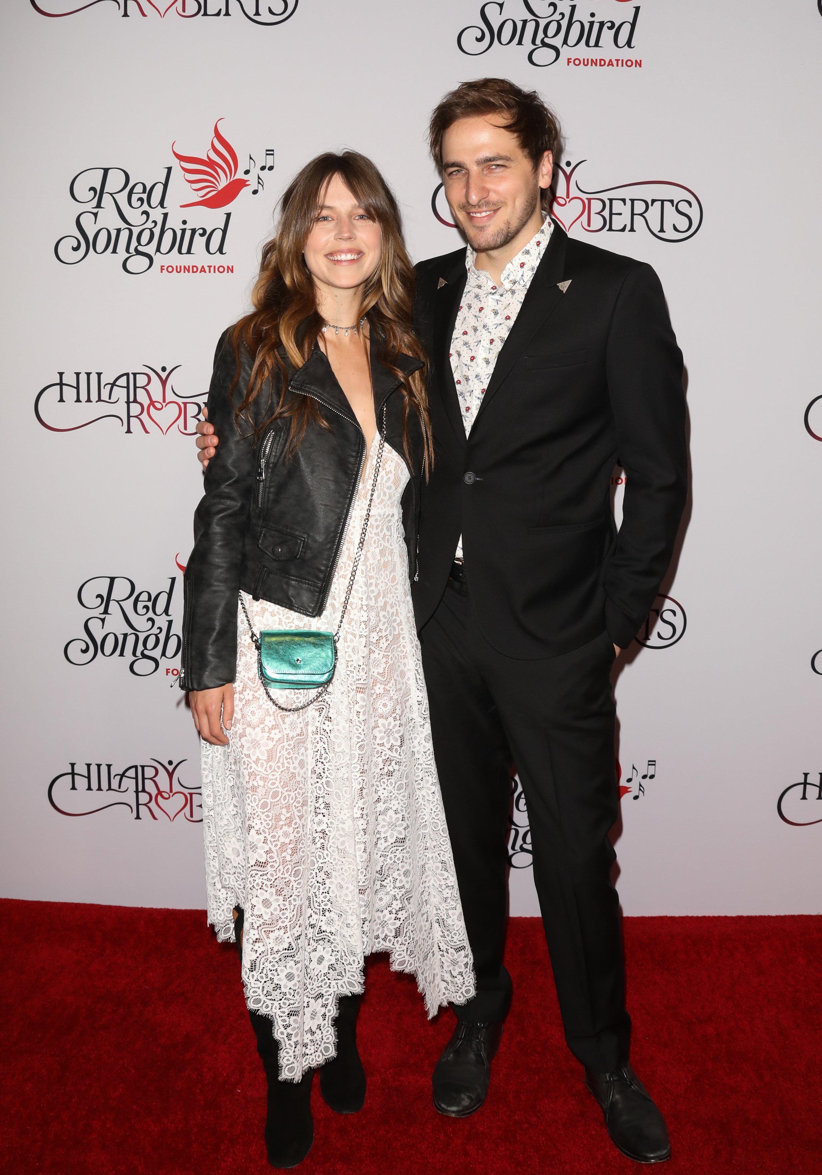 Kendall Schmidt and Mica Von Turkovich at the Hilary Roberts birthday celebration on May 11, 2019, in Beverly Hills. | Source: Getty Images
