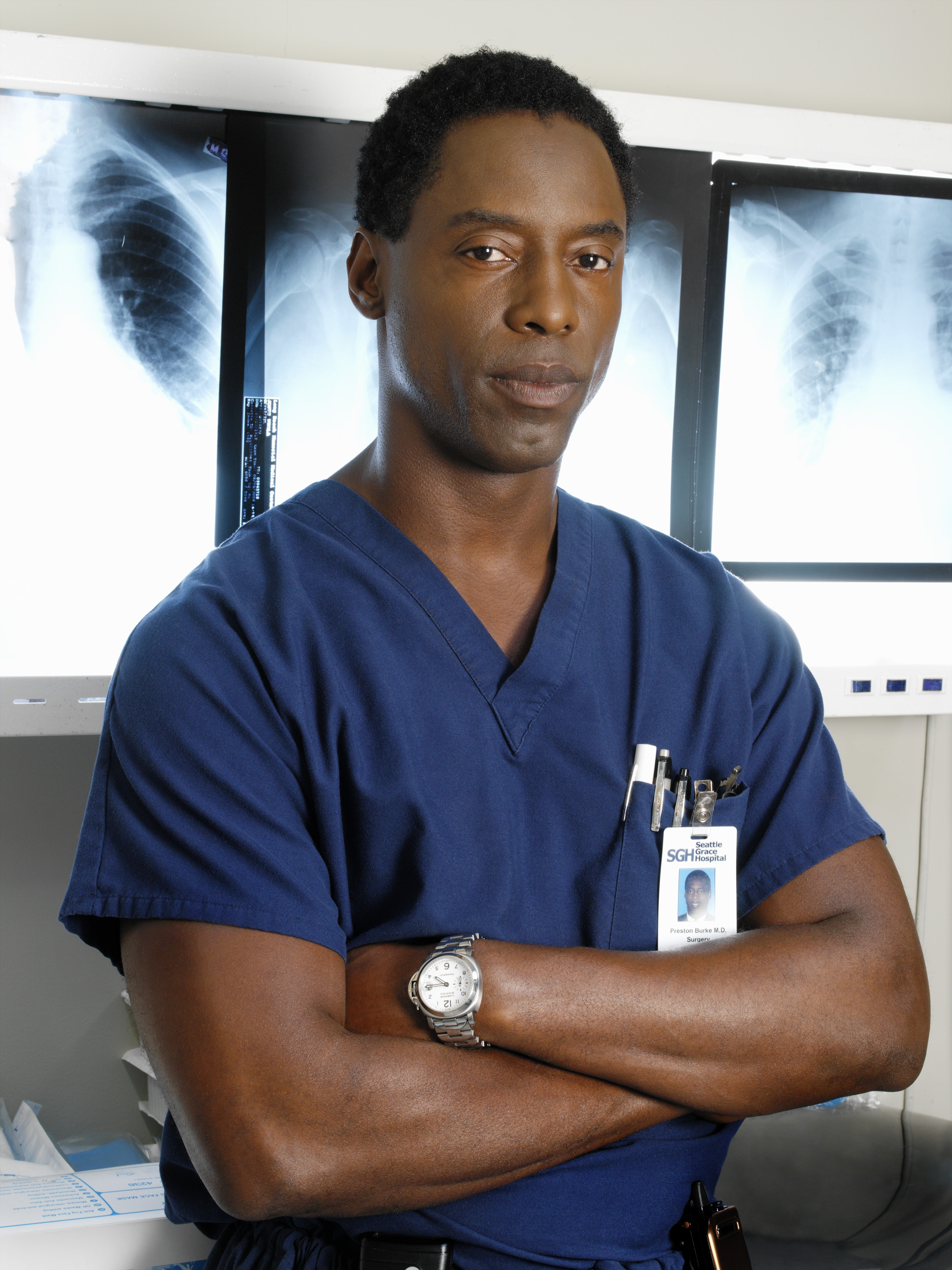 Isaiah Washington stars as "Dr. Preston Burke" on "Grey's Anatomy." | Source: Getty Images