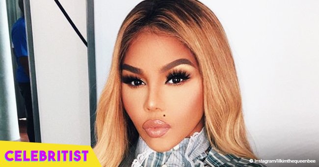 Lil' Kim and her 'mini me' are all smiles in heart-melting video