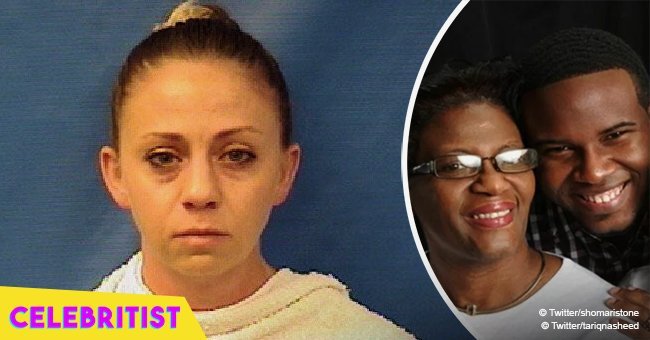 Mother of black man killed at his apartment by white police officer breaks her silence 