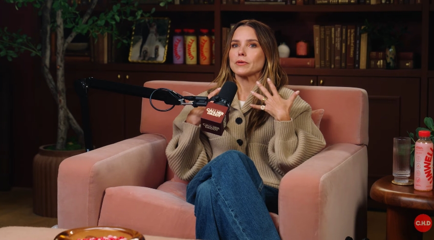 Sophia Bush during her appearance on the "Call Her Daddy" podcast from a video dated October 21, 2026. | Source: YouTube/Call Her Daddy