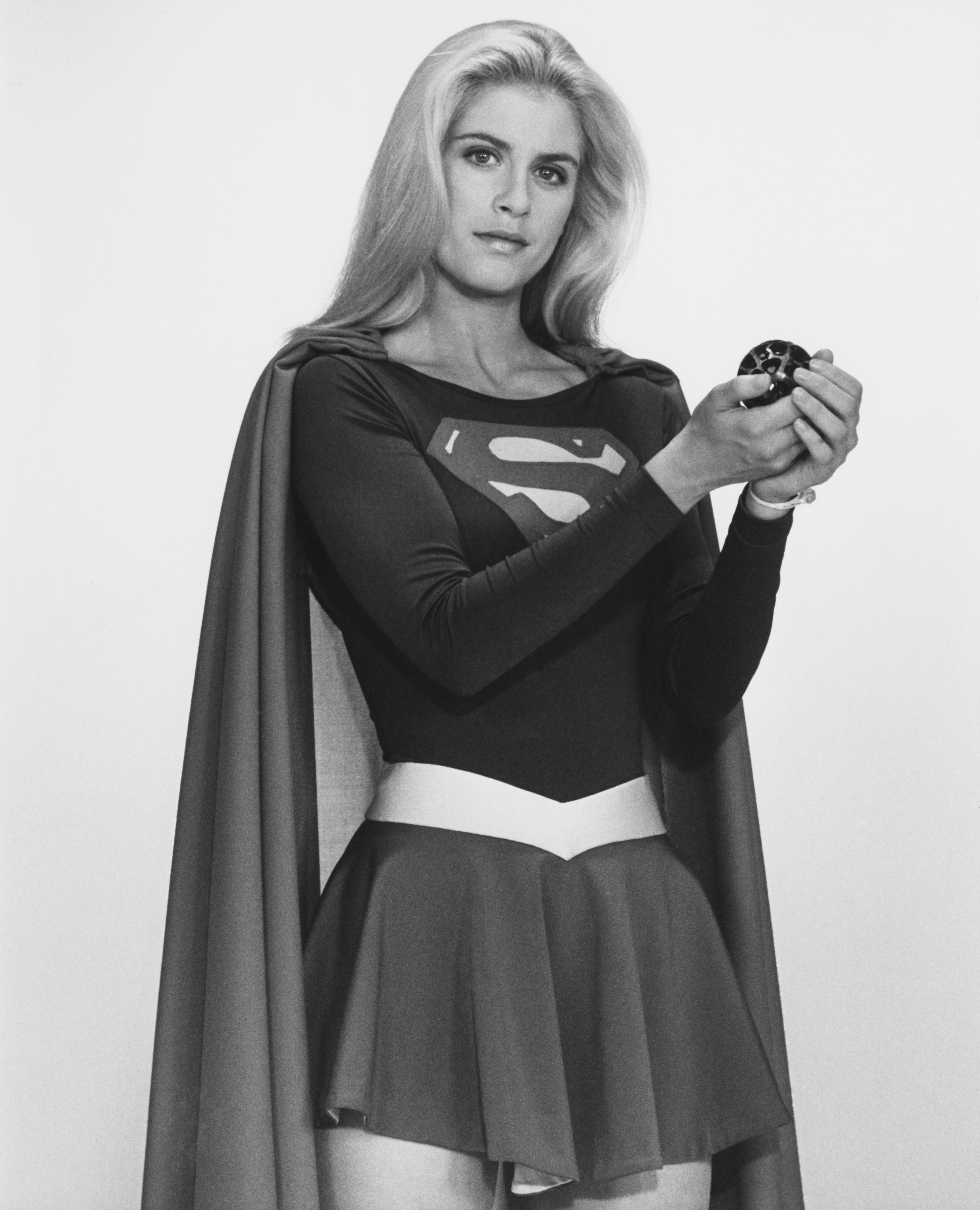 The actress stars as the titular superhero in the film "Supergirl" in 1984. | Source: Getty Images