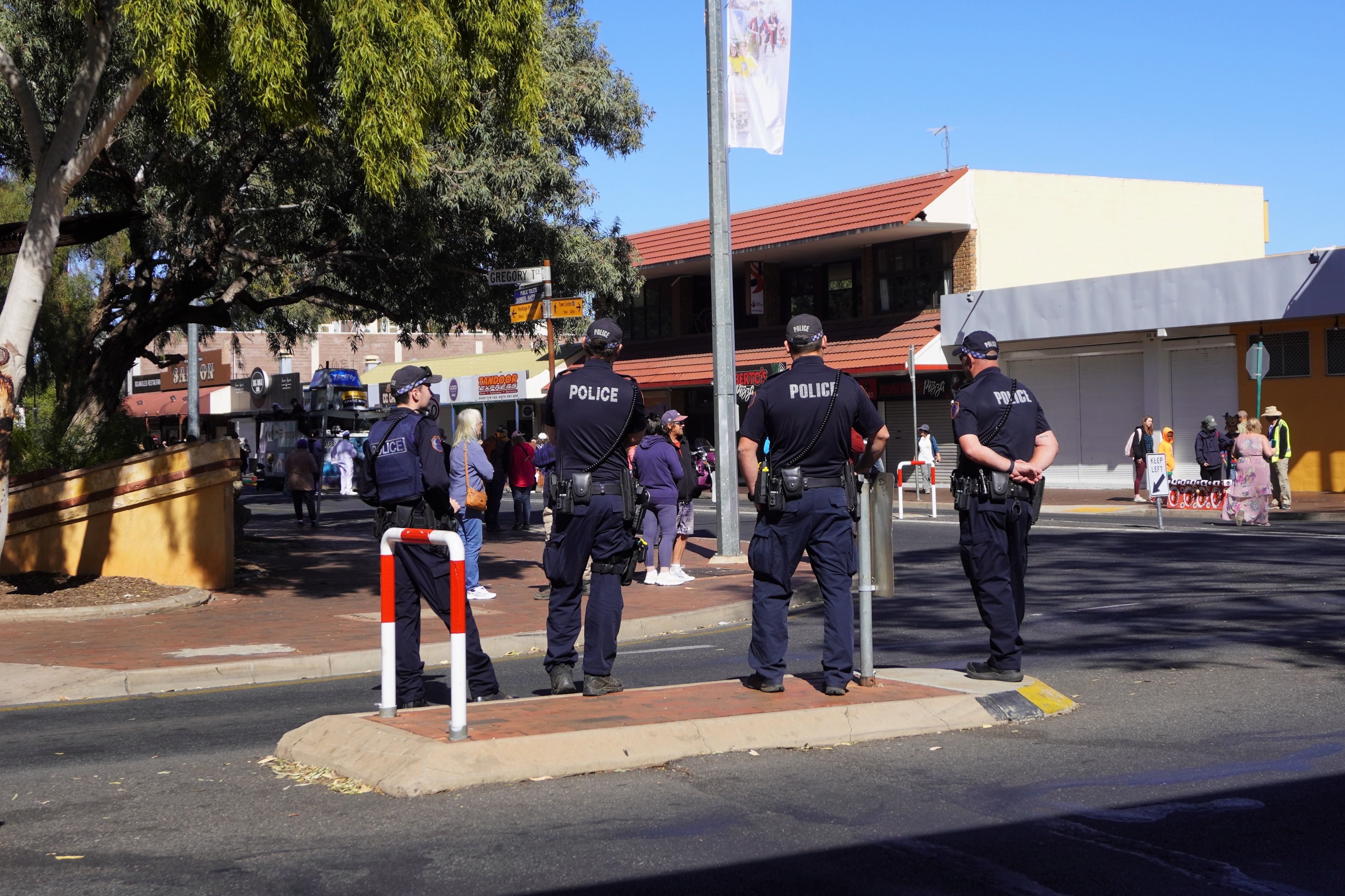 Northern Territory Police in Australia, on August 20, 2022 | Source: Getty Images