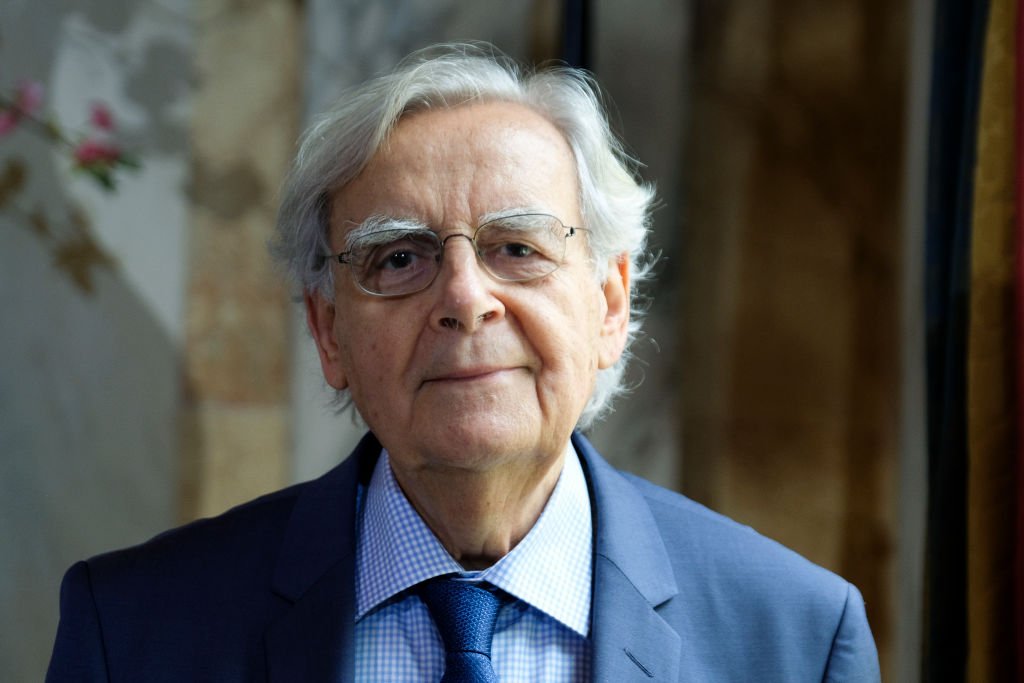 L'écrivain français Bernard Pivot lors de la conférence de presse des Prix Diálogo 2019 Awards à Madrid le 11 juin 2019 Espagne | Photo : Getty Images
