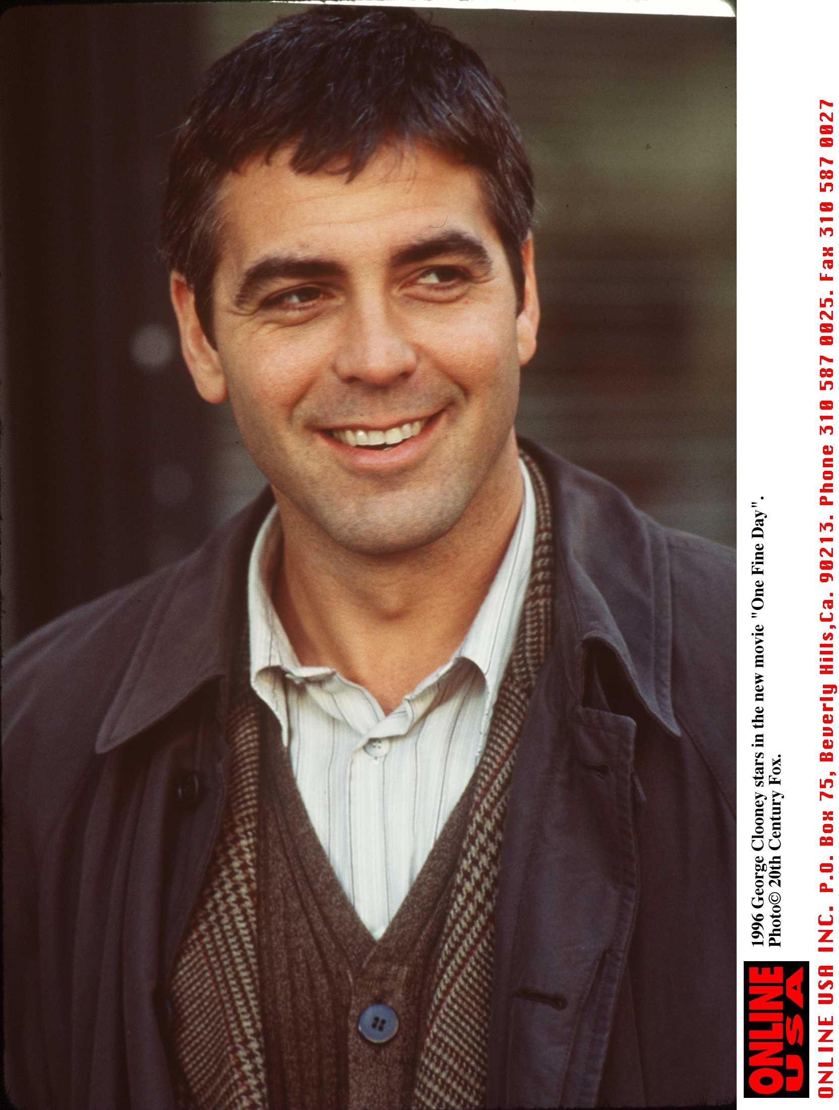 George Clooney stars in the movie "One Fine Day," 1996 | Source: Getty Images