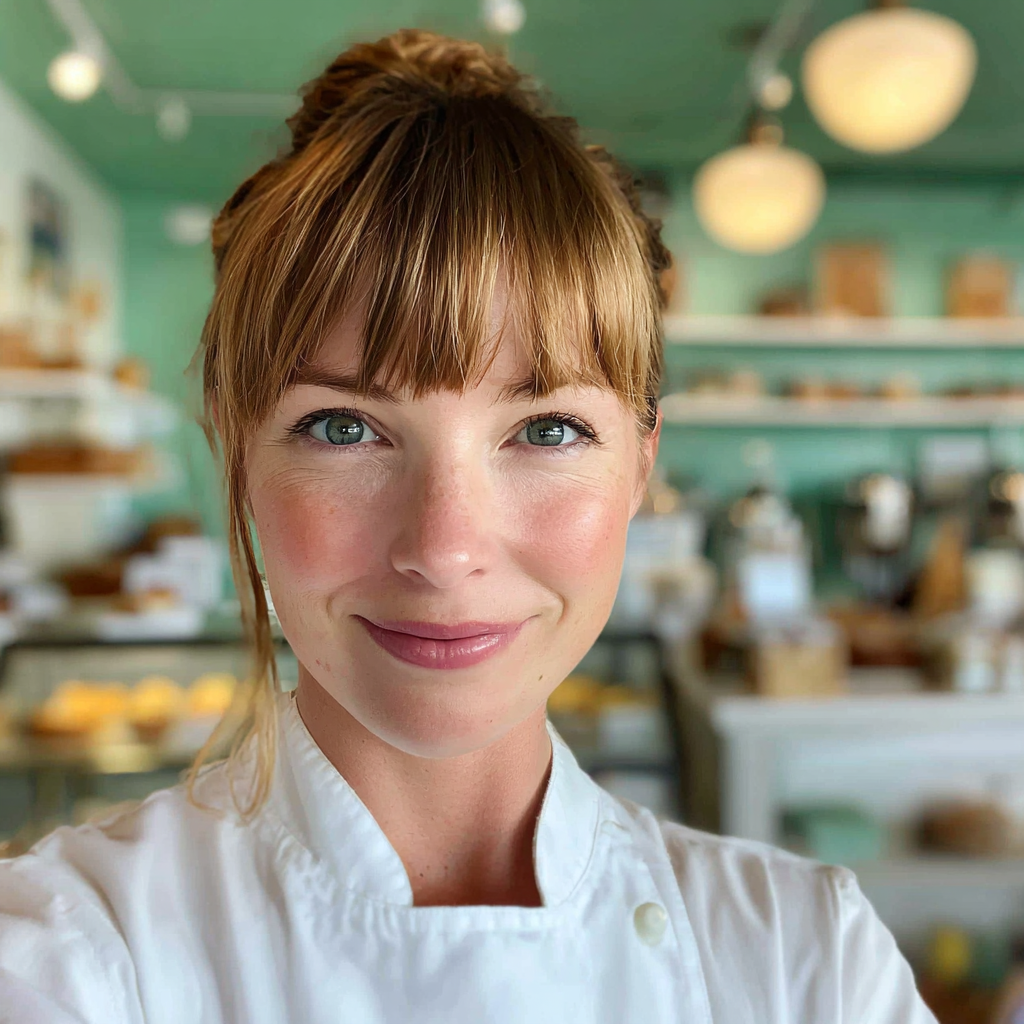 A close-up of a smiling woman | Source: Midjourney