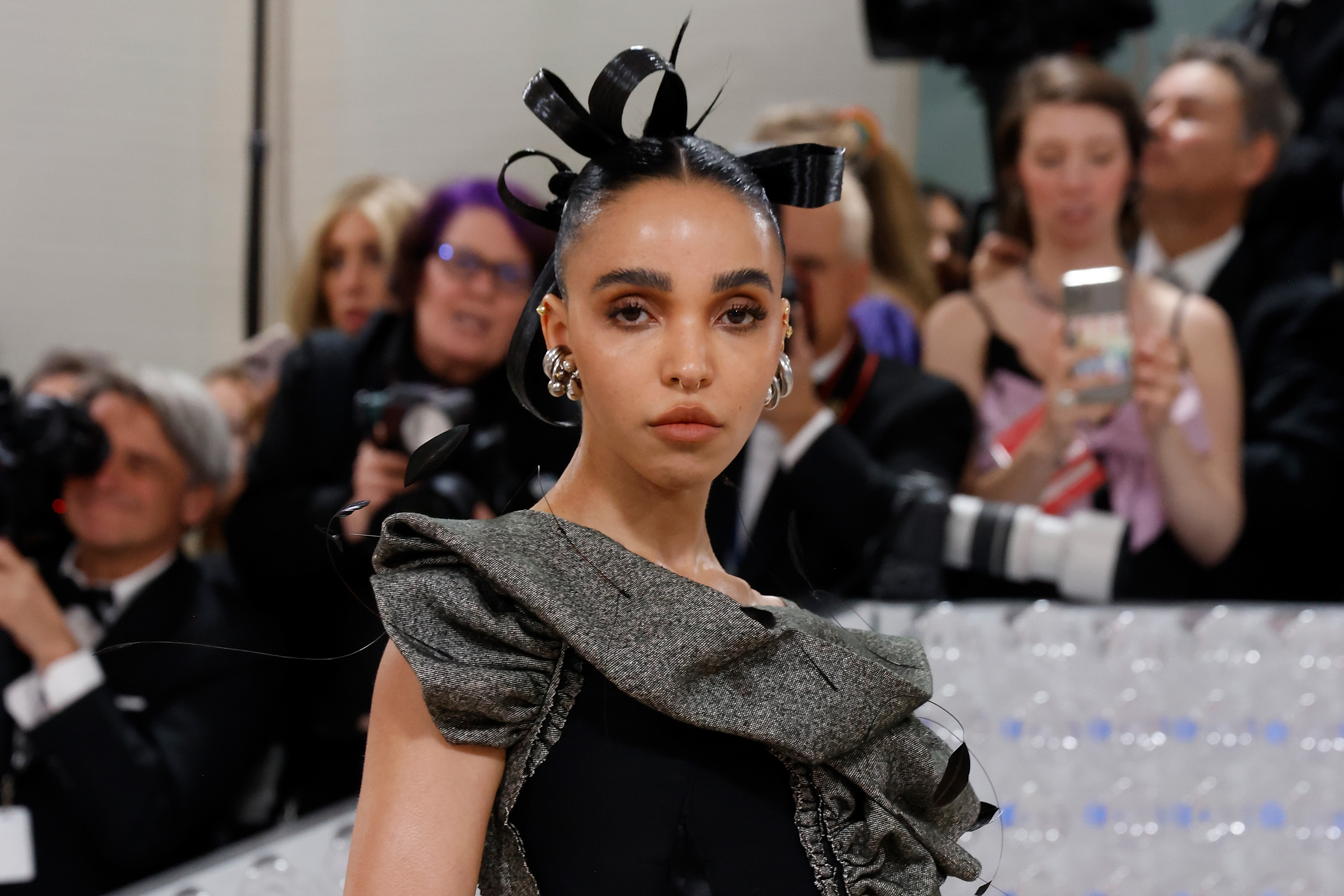 FKA Twigs at the 2023 Met Gala at the Metropolitan Museum of Art on May 1, 2023 in New York | Source: Getty Images
