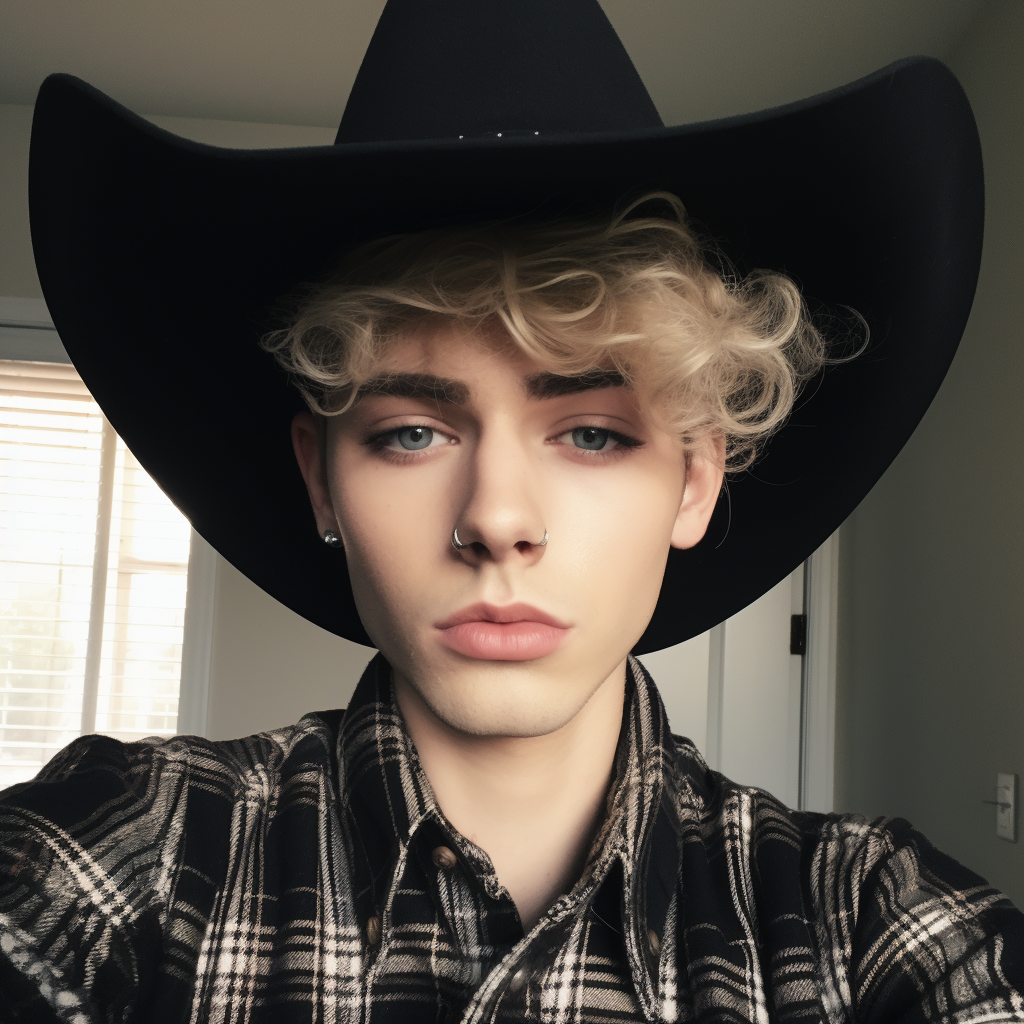 How Dolly Parton's grandson might look as an adult via AI | Source: Midjourney