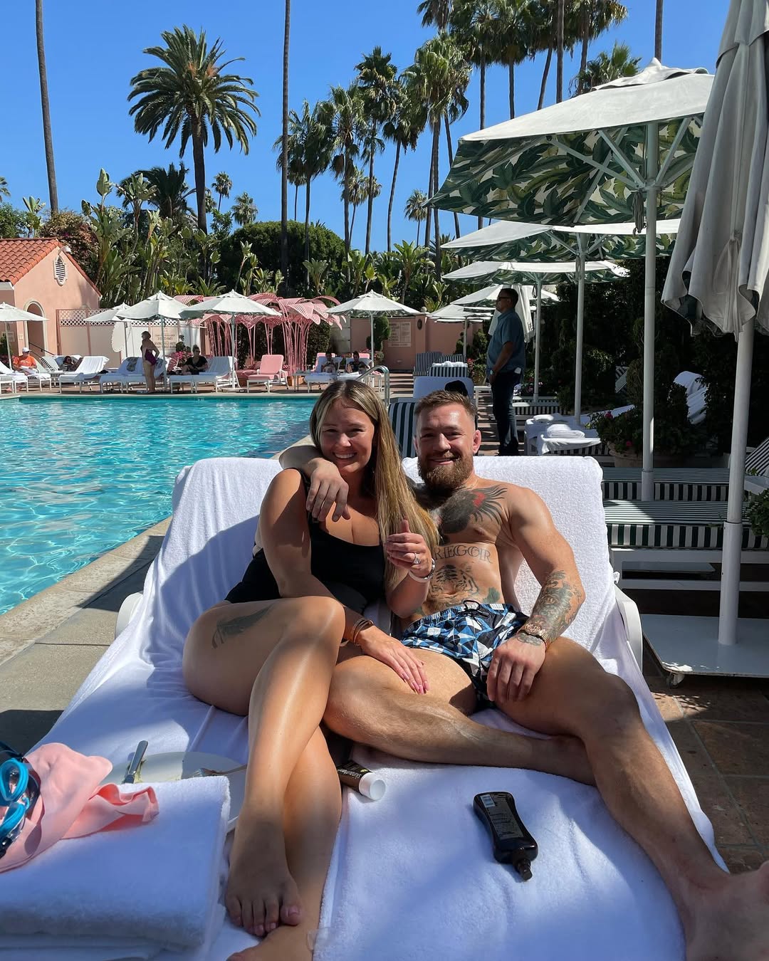 Dee Devlin and Conor McGregor from a post dated September 15, 2021. | Source: Instagram/thenotoriousmma