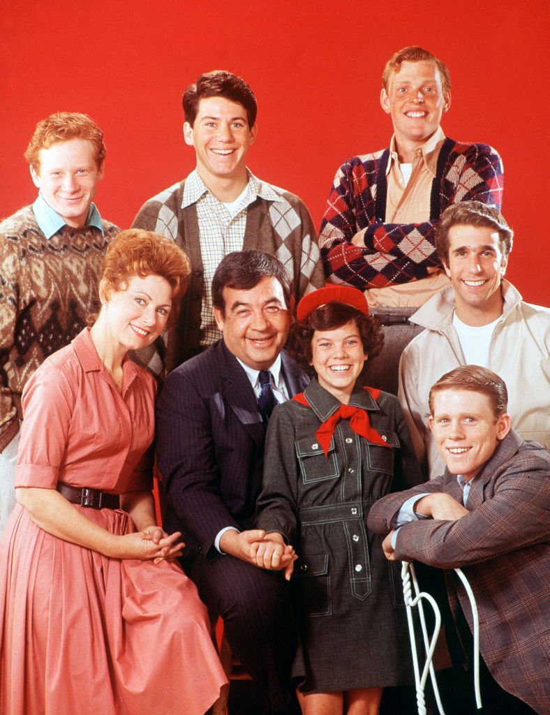 The cast of 'Happy Days" on January 15, 1974 | Source: Getty Images