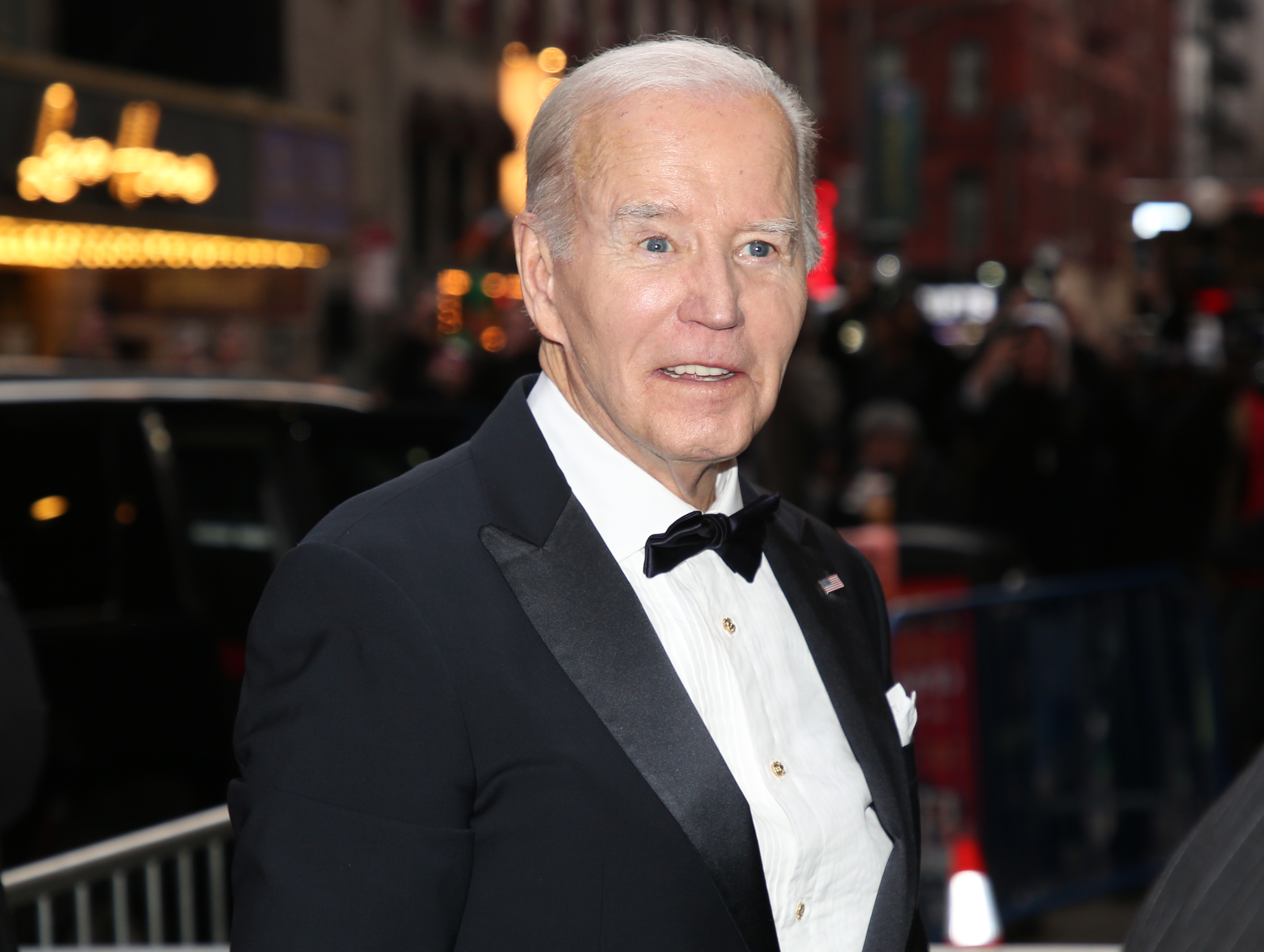Former U.S. President Joe Biden at the opening night of "Othello" on Broadway in New York City on March 23, 2025. | Source: Getty Images