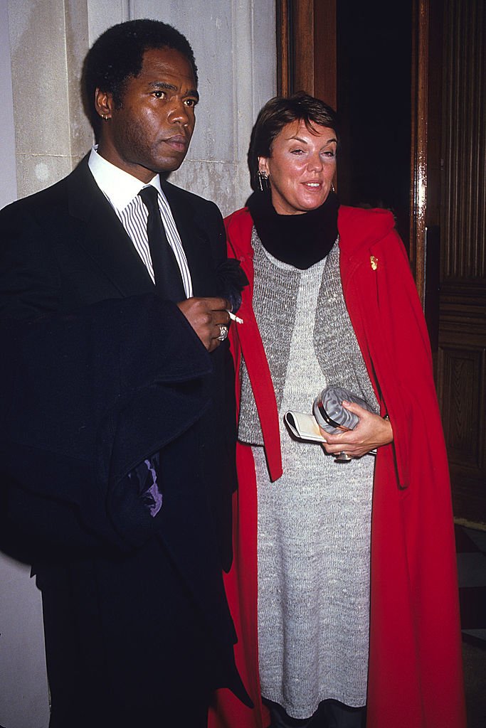 Tyne Daly and Georg Stanford Brown during Tyne Daly at Her Majesty's Theatre for the musical "The Phantom of the Opera" on December 15, 1987. | Source: Getty Images