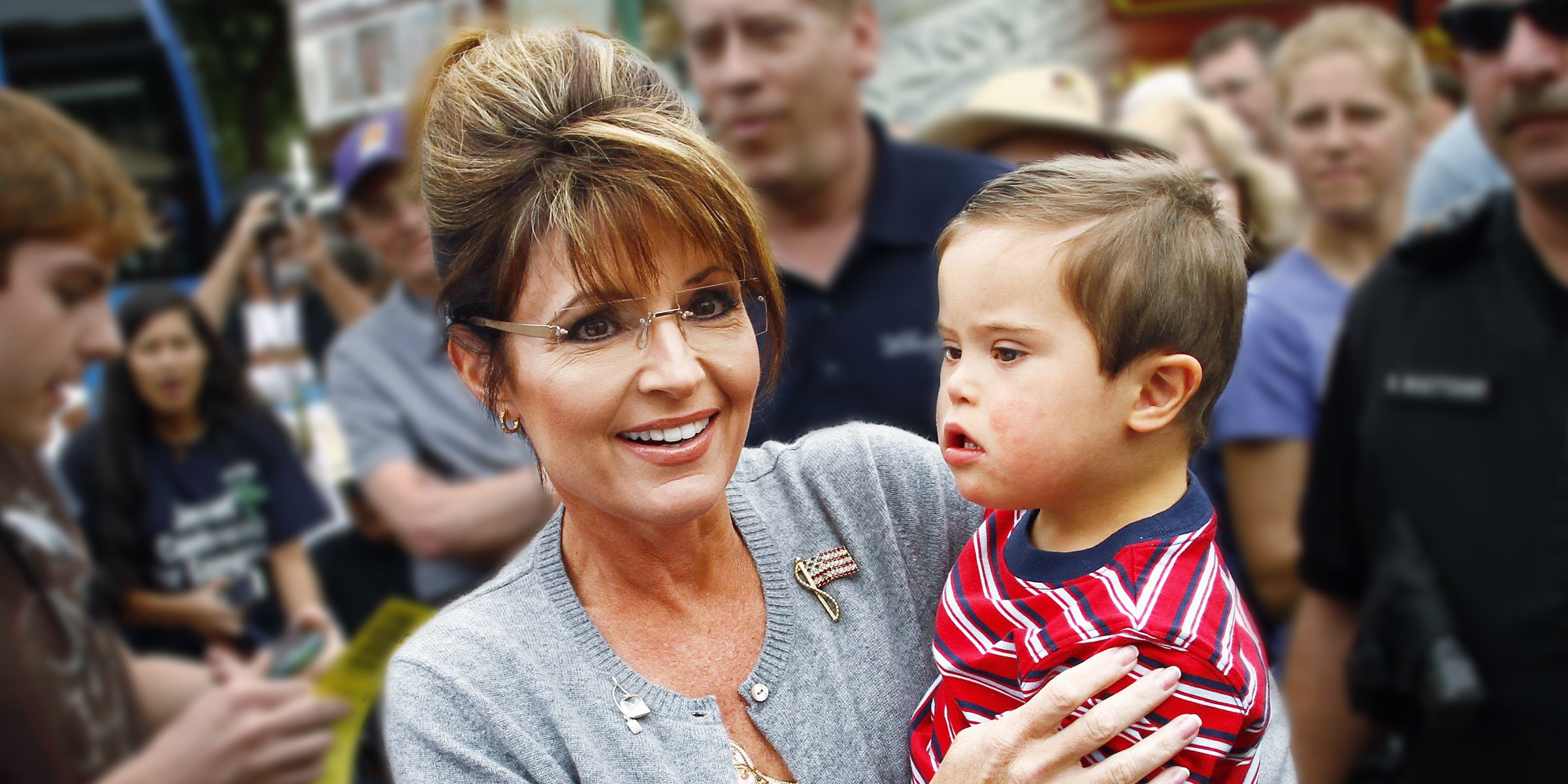 Sarah Palin and Her Son Trig | Source: Getty Images