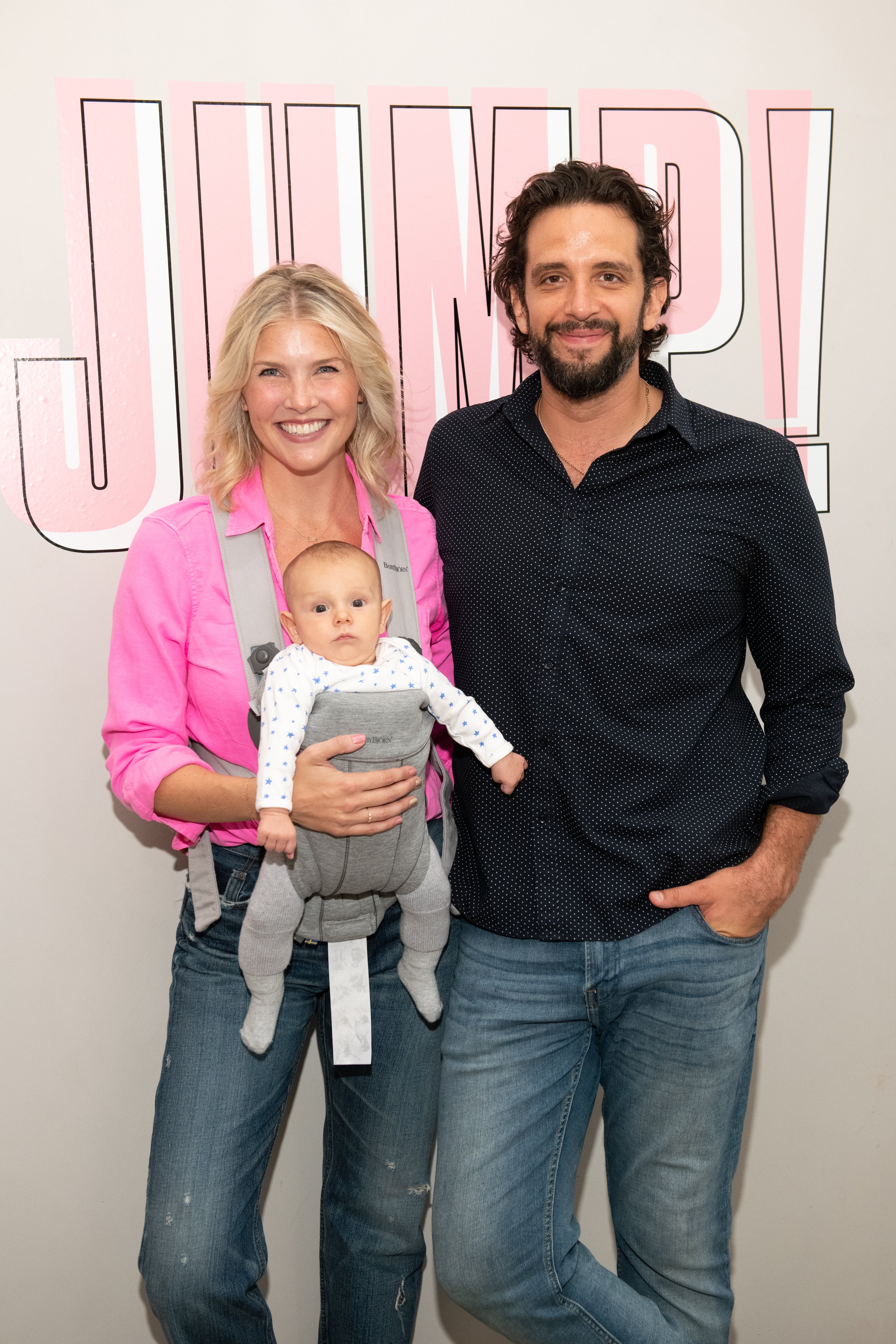 Amanda Kloots and Nick Cordero attend the Beyond Yoga x Amanda Kloots Collaboration Launch Event on August 27, 2019 | Photo: Getty Images