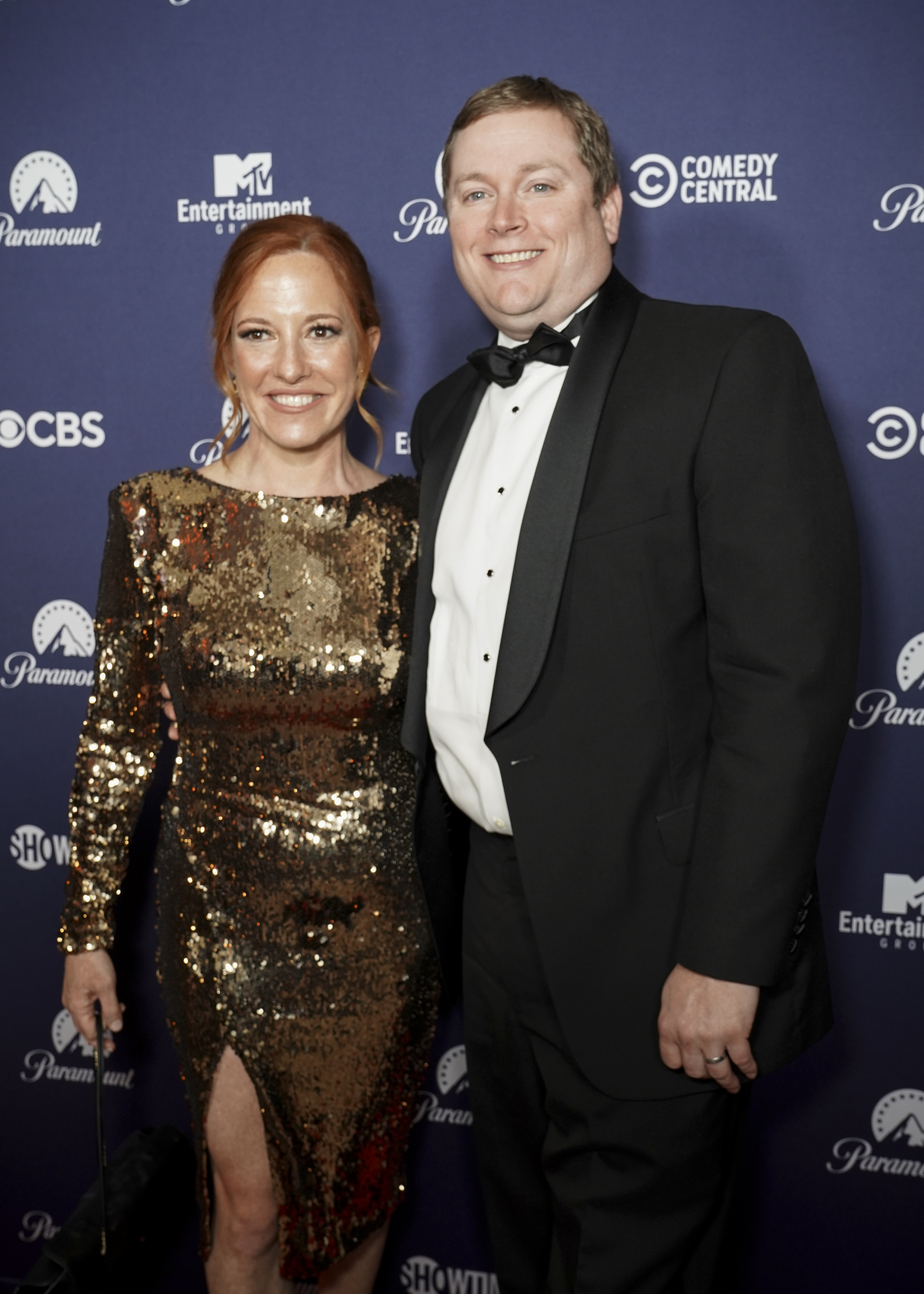 Jen Psaki and Gregory Mecher at the Paramount White House Correspondents' Dinner after party at the French Ambassador's residence, in Washington, D.C., in April 2022. | Source: Getty Images