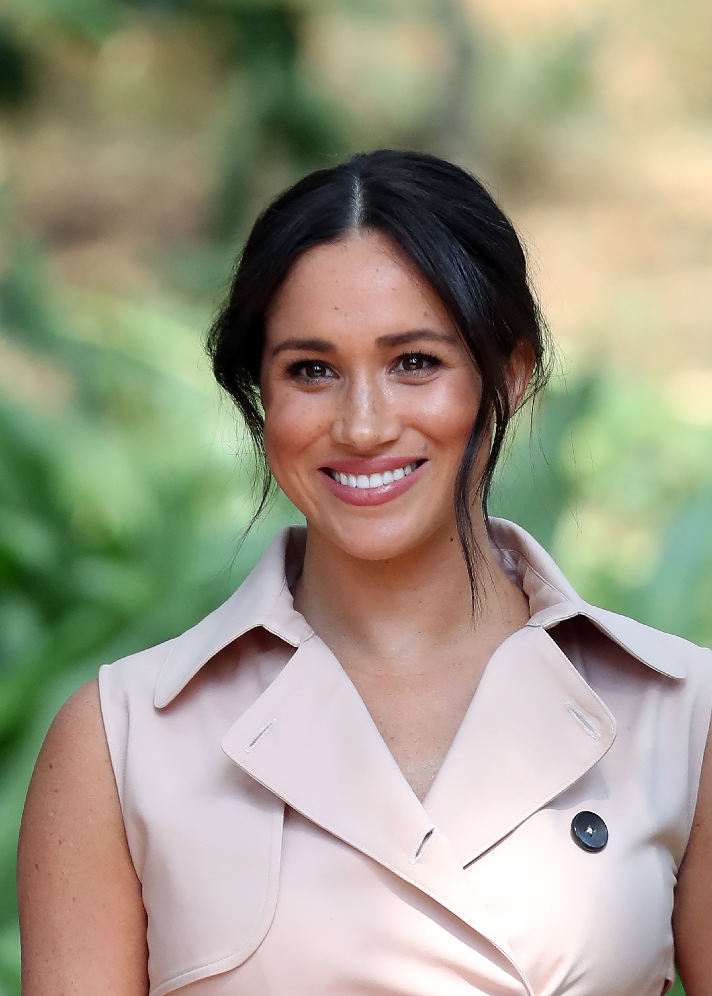 Meghan Markle during a Creative Industries and Business Reception on October 02, 2019 in Johannesburg, South Africa. | Source: Getty Images