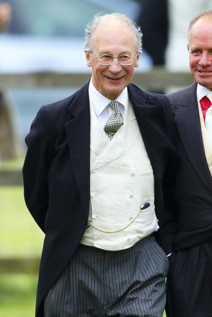 Baron Robert Fellowes at the Parish Church of St. Nicholas in Gayton near Kings Lynn, England on September 14, 2013 | Source: Getty Images