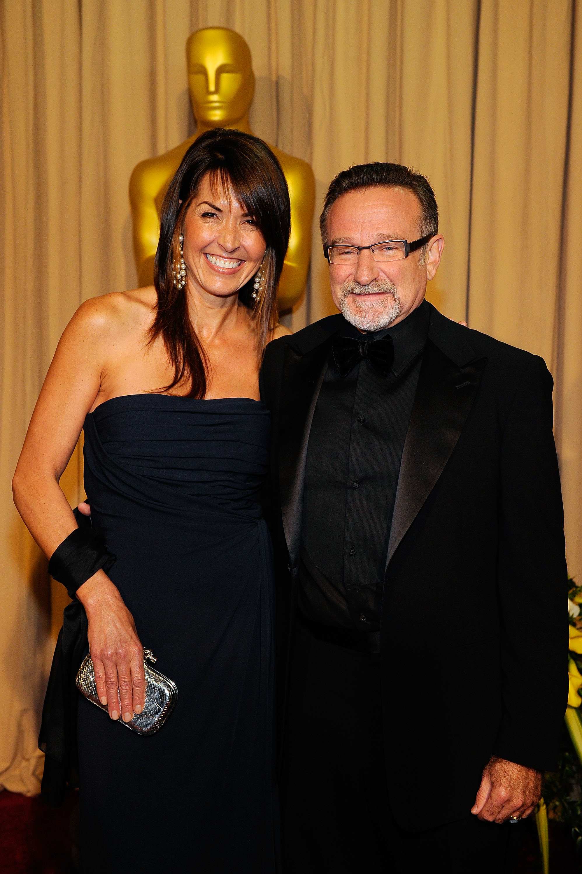 Susan Schneider and Robin Williams at the 82nd Annual Academy Awards on March 7, 2010, in Hollywood, California. | Source: Getty Images