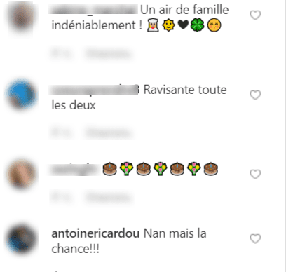 Capture d'écran du commentaire d'un internaute sur la photo d'Hélène Darroze et sa mère | Source : instagram.com/helenedarroze/ Capture d'écran du commentaire d'un internaute sur la photo d'Hélène Darroze et sa mère | Source : instagram.com/helenedarroze/