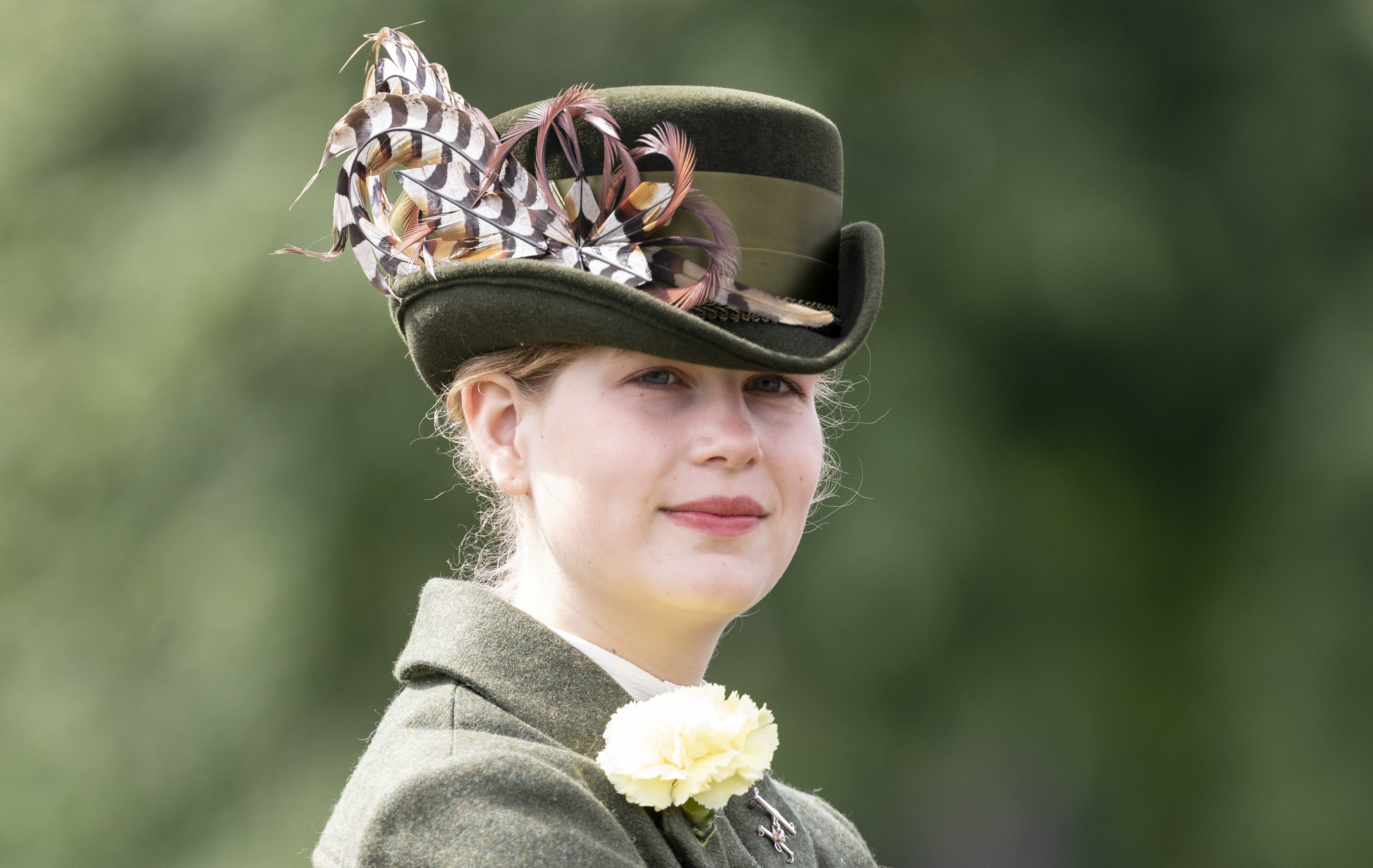Lady Louise Windsor at the Royal Windsor Horse Show 2021 in Windsor Castle on July 4, 2021. | Source: Getty Images