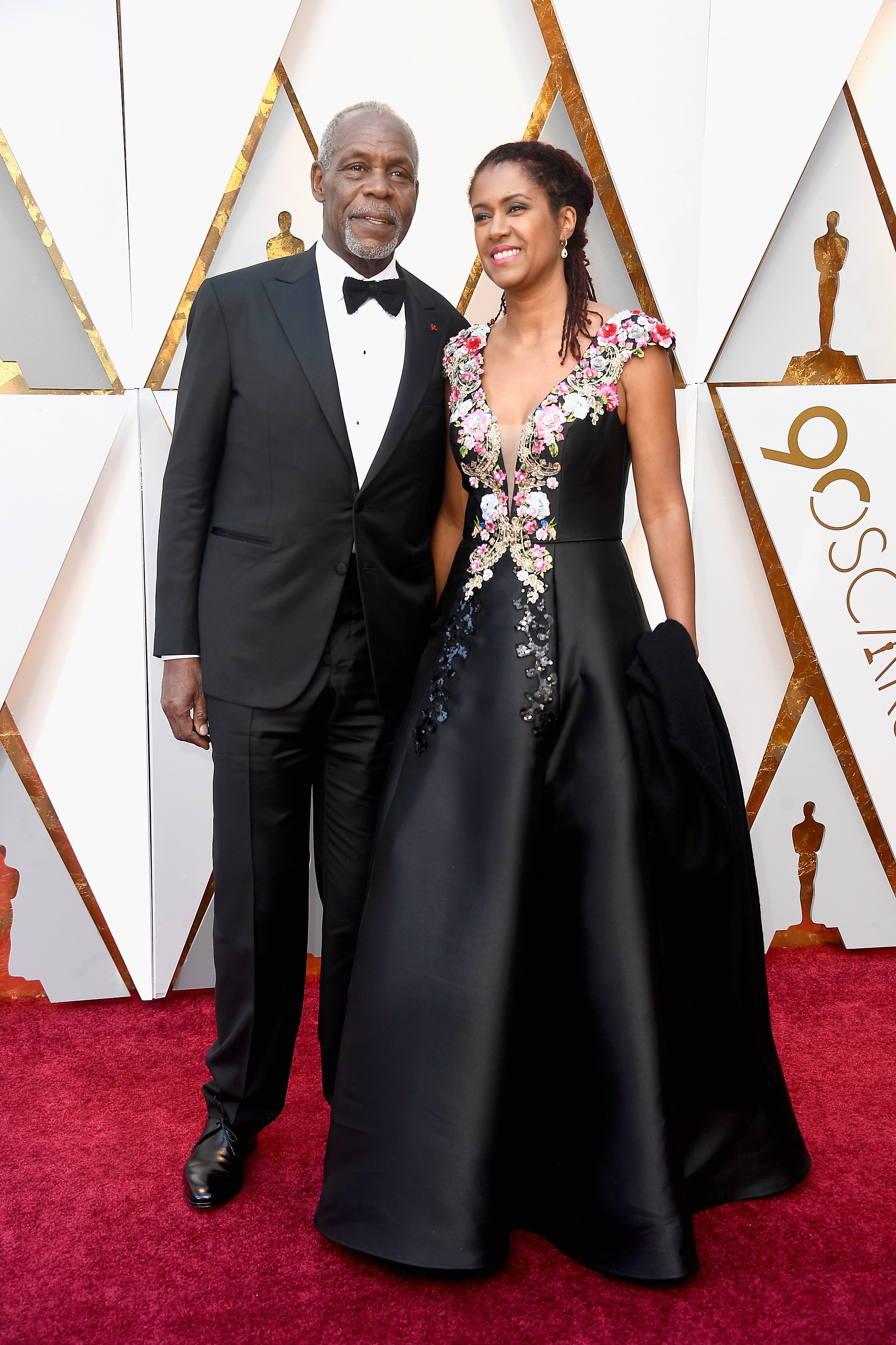 Danny Glover and Eliane Cavalleiro at the 90th Annual Academy Awards on March 4, 2018, in Hollywood, California. | Source: Frazer Harrison/Getty Images