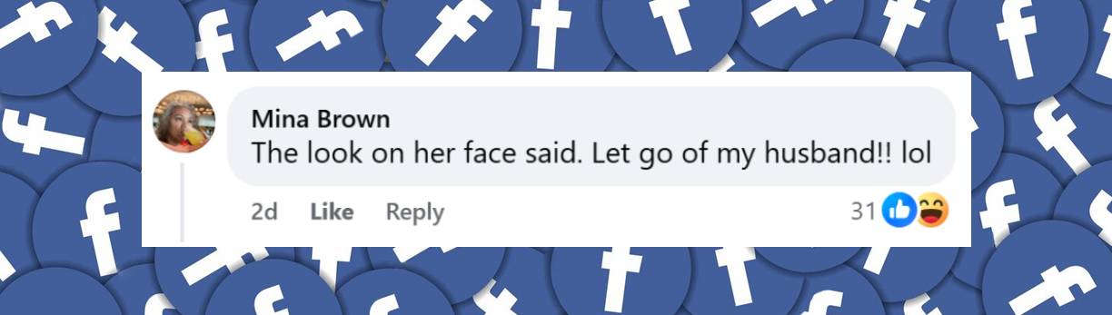 A viewer reacts to a moment involving Erika Kirk during the Fox Nation Patriot Awards on November 6, 2025 | Source: Facebook/IndependentUS