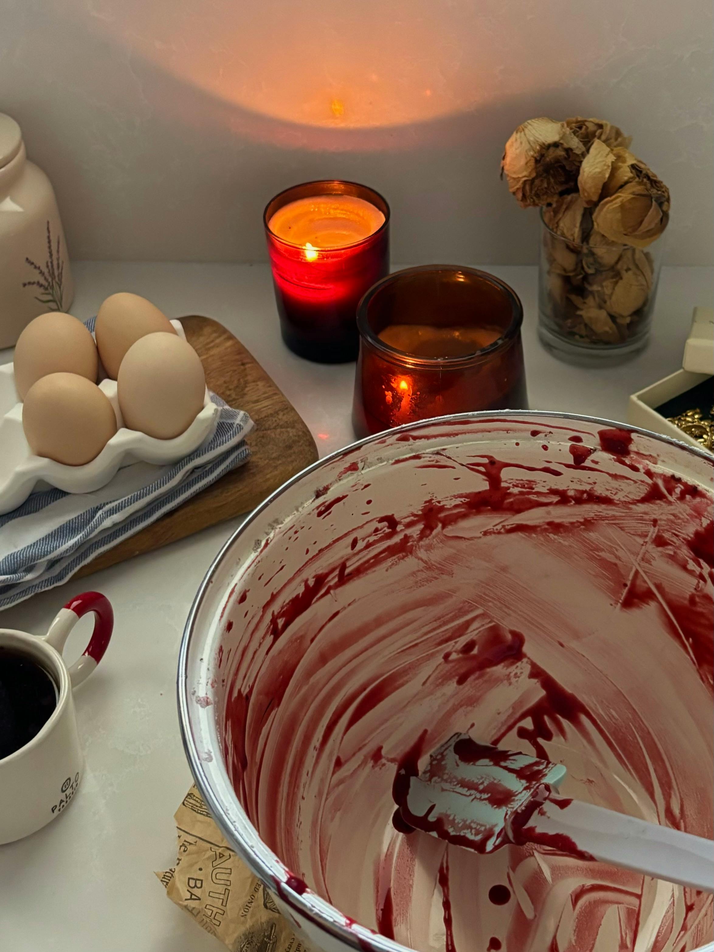 An empty bowl of cake batter | Source: Pexels